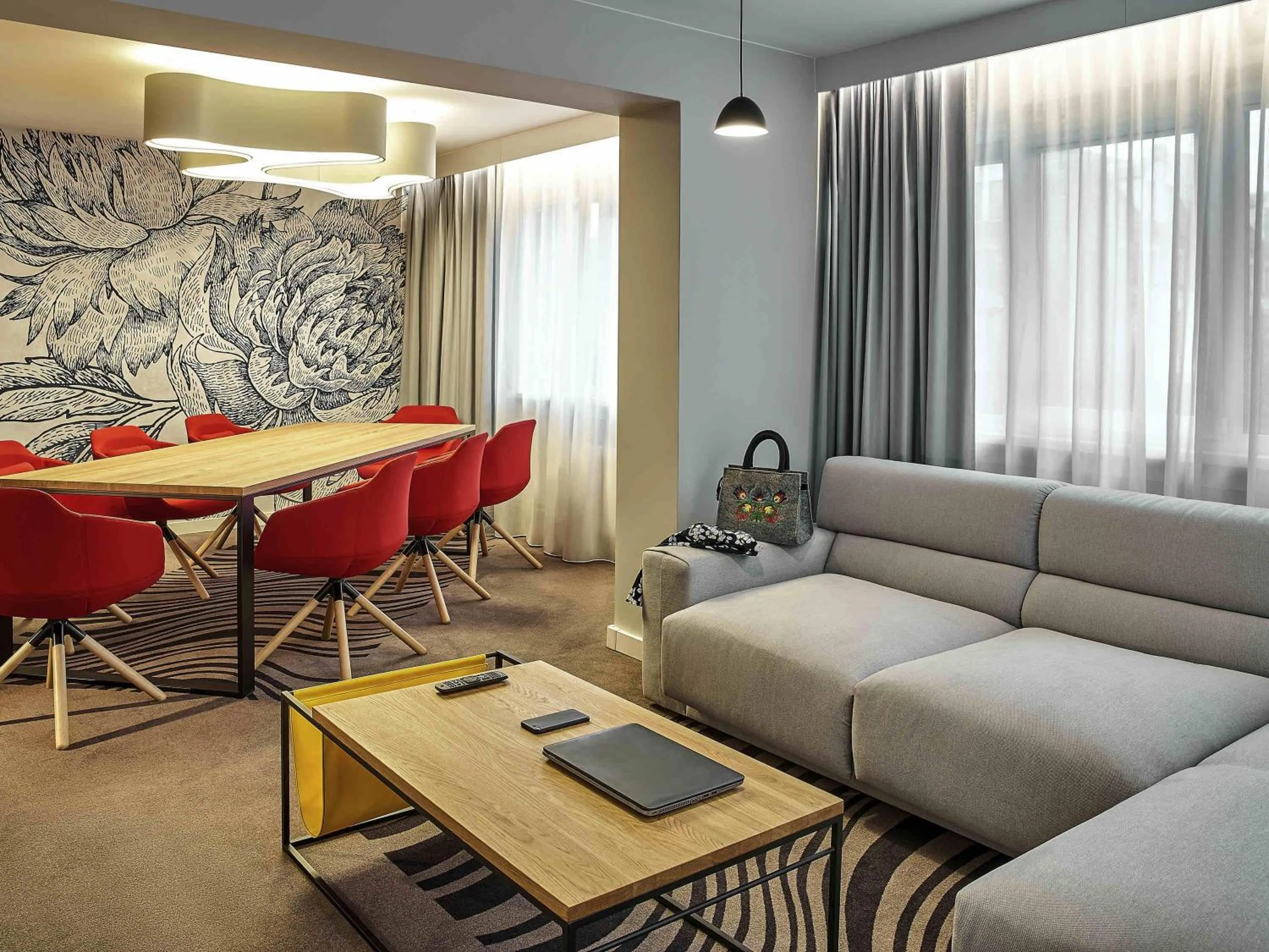 Bedroom in Novotel Wrocław City