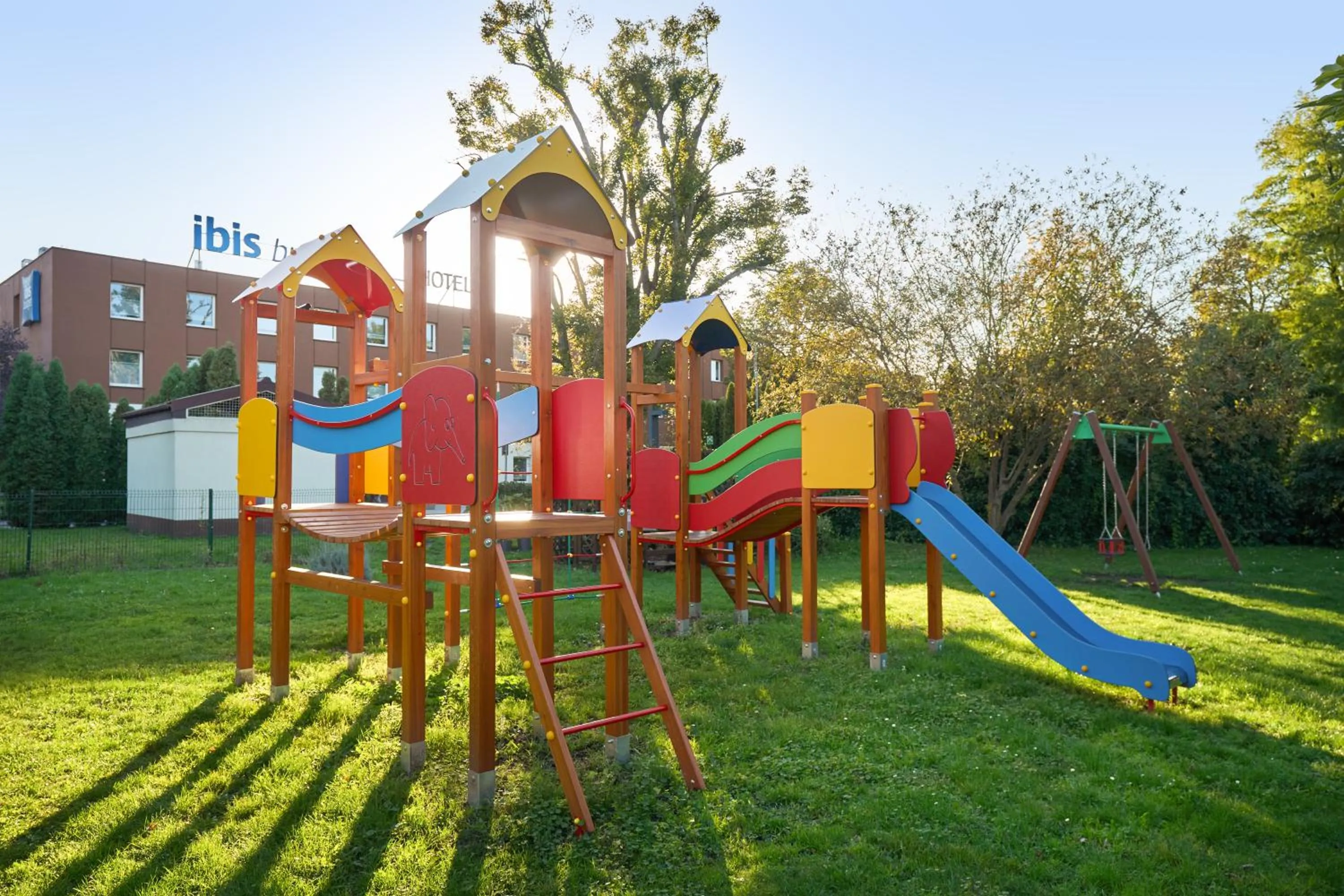 Children play ground in Novotel Wrocław City