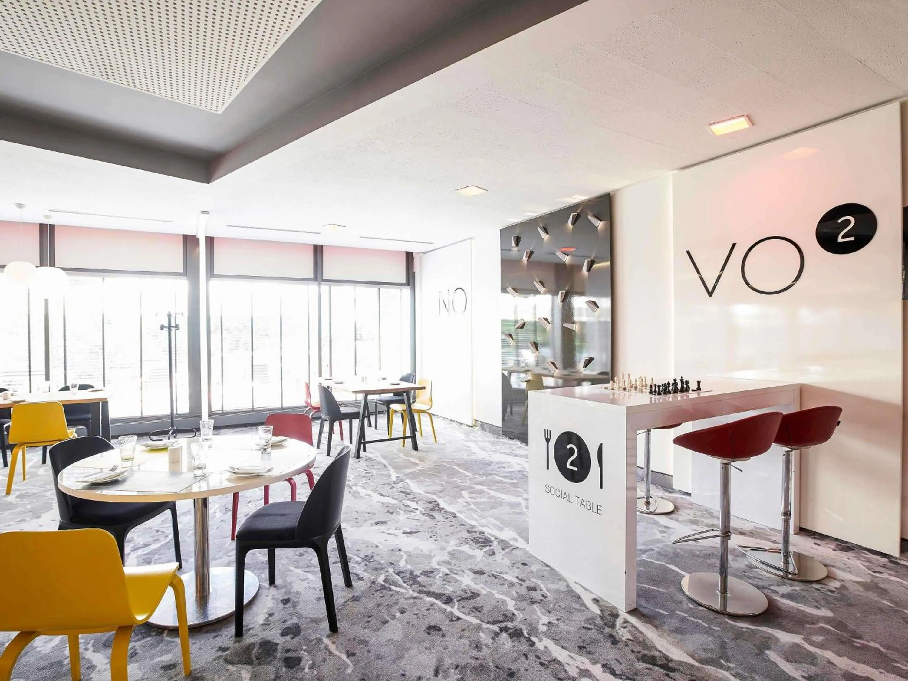 Restaurant/places to eat in Novotel Wrocław City