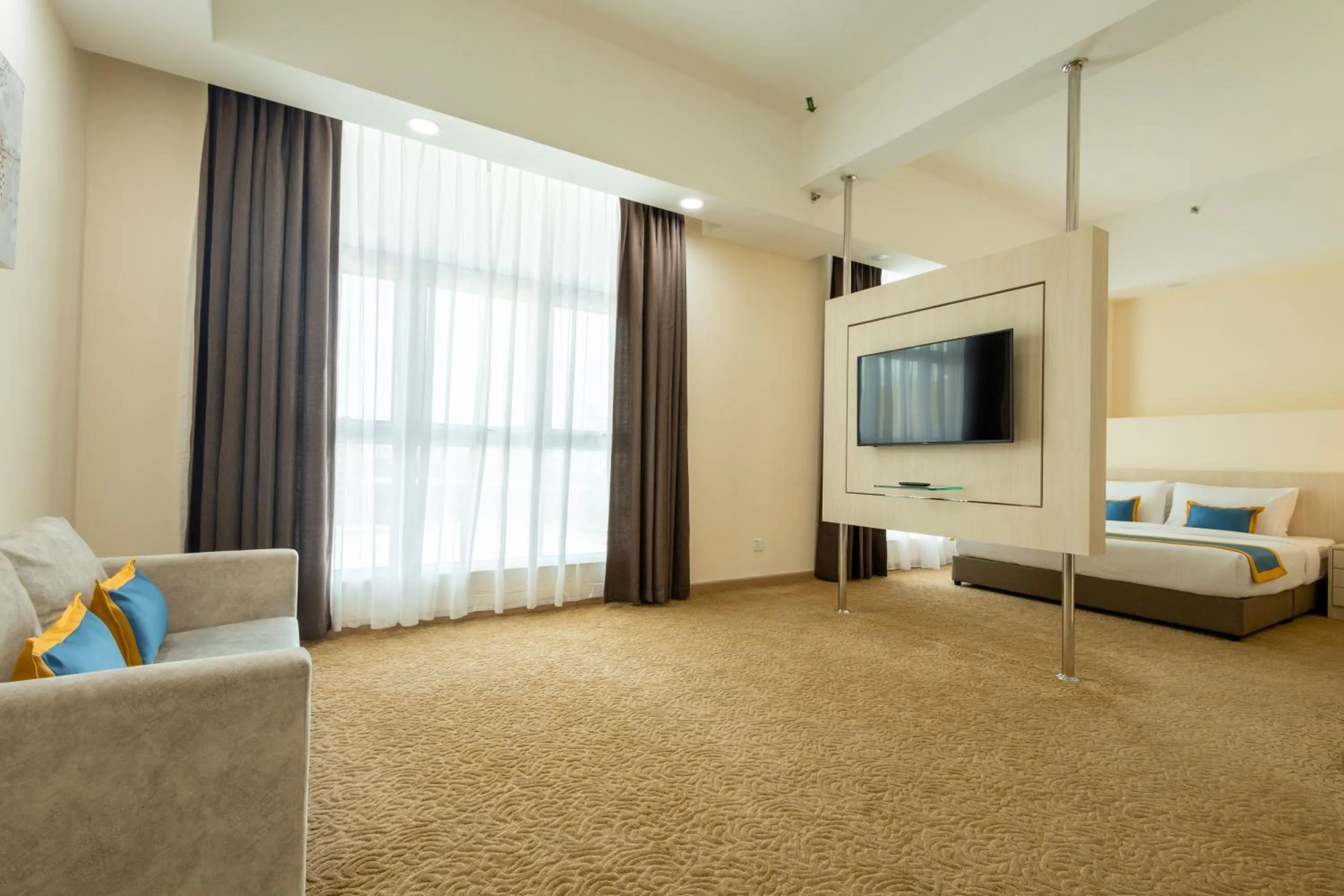 Living room in Zecon Hotel