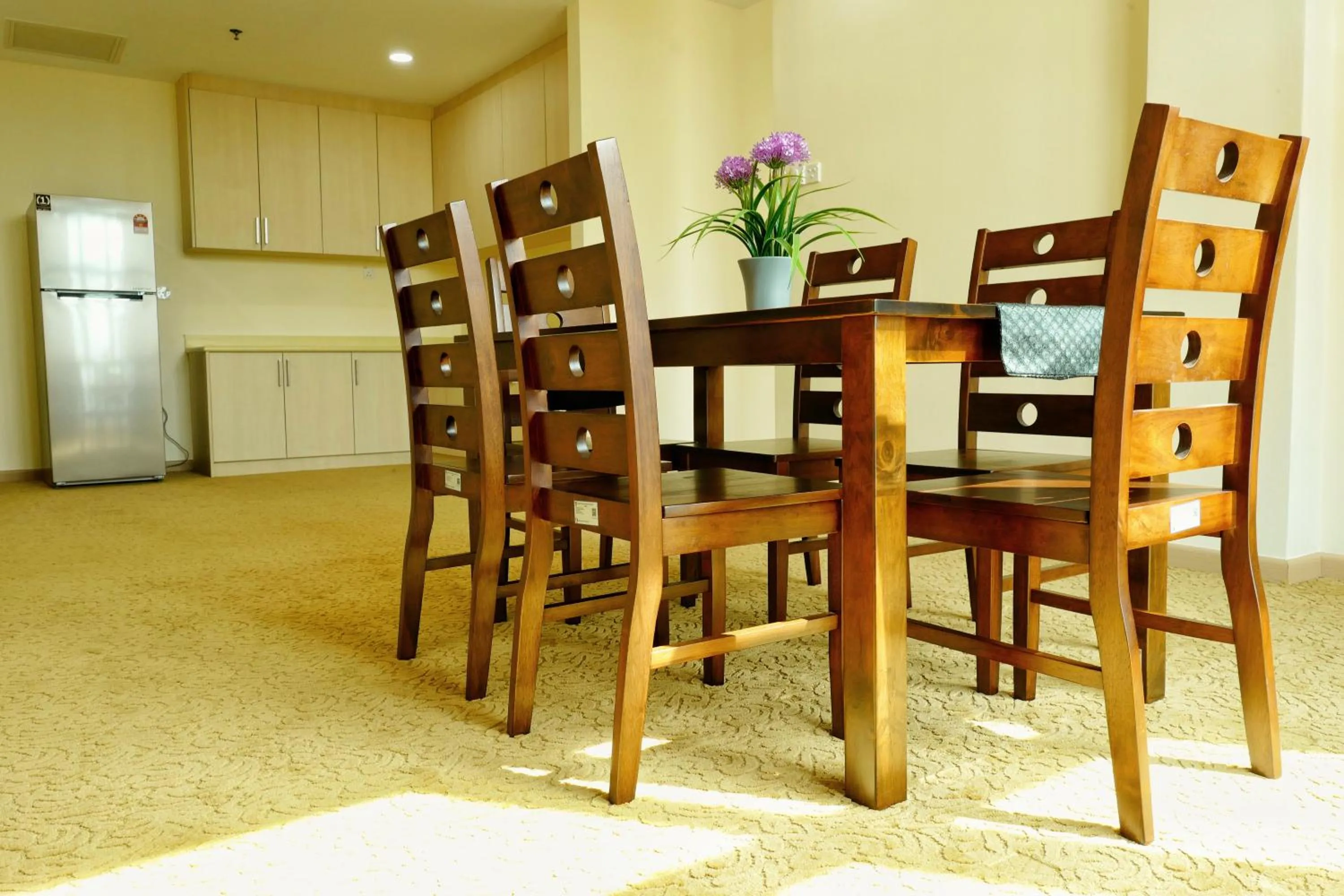 Dining area in Zecon Hotel