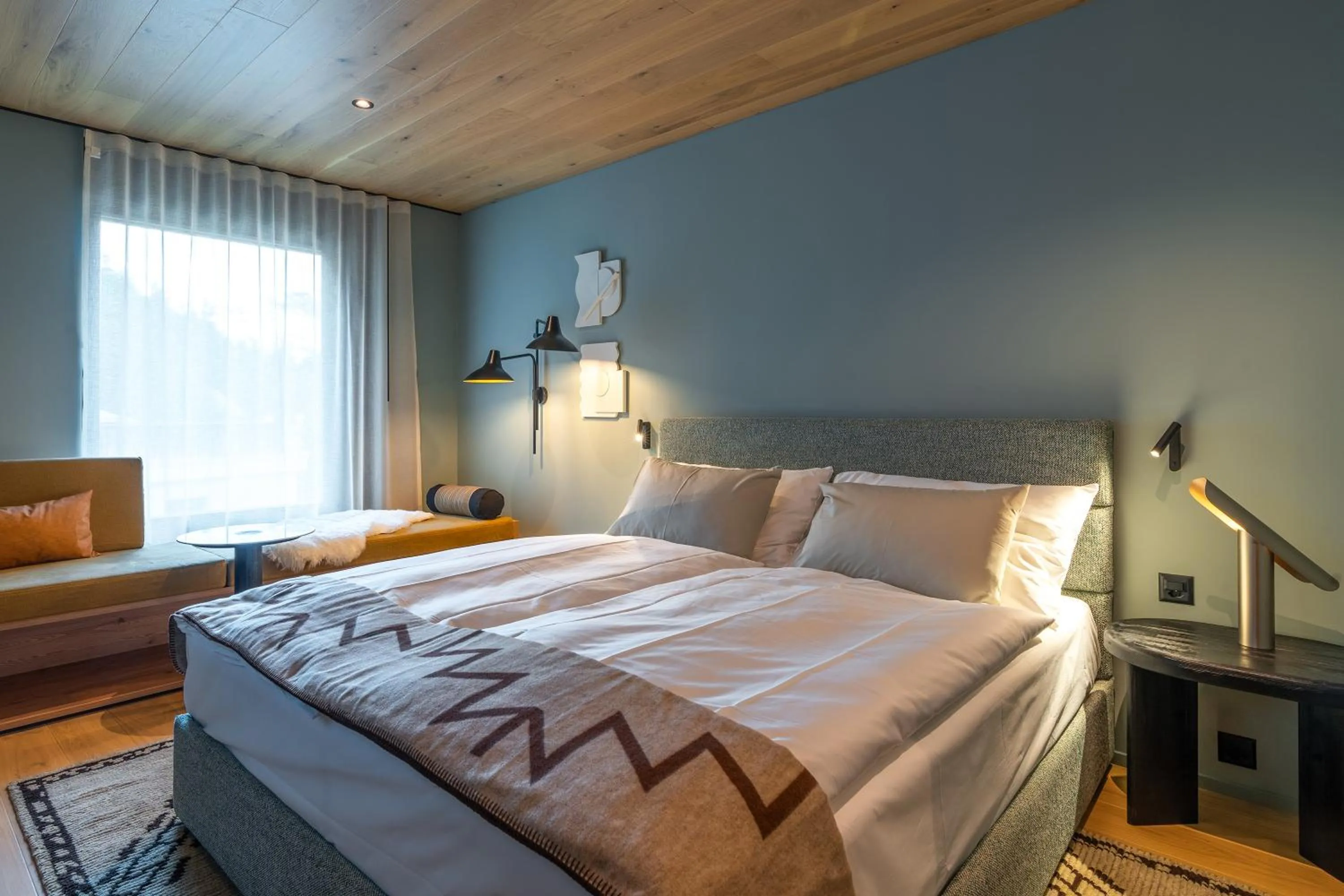 Bedroom, Bed in Sunstar Pontresina