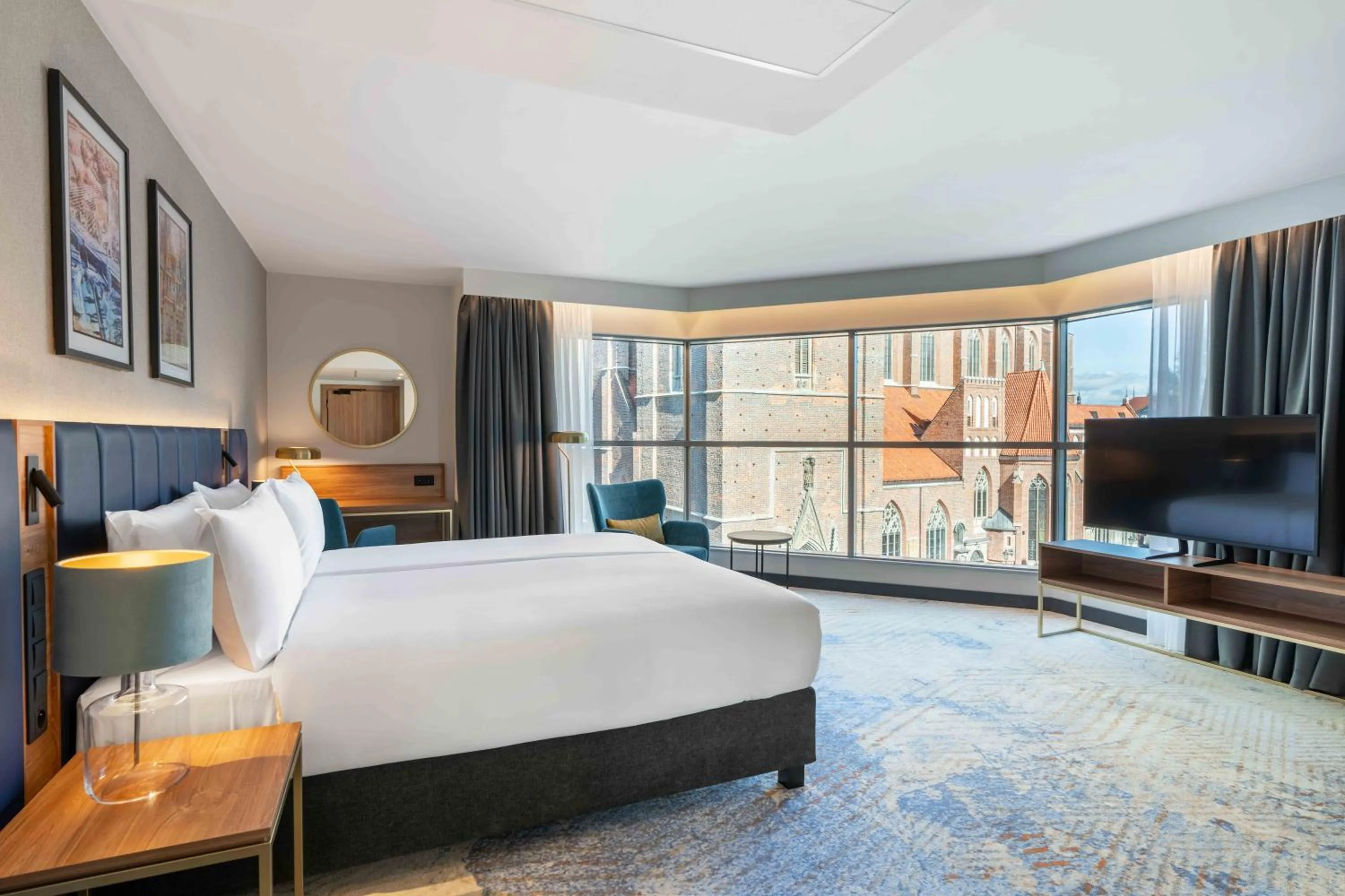 Bed in Wyndham Wroclaw Old Town