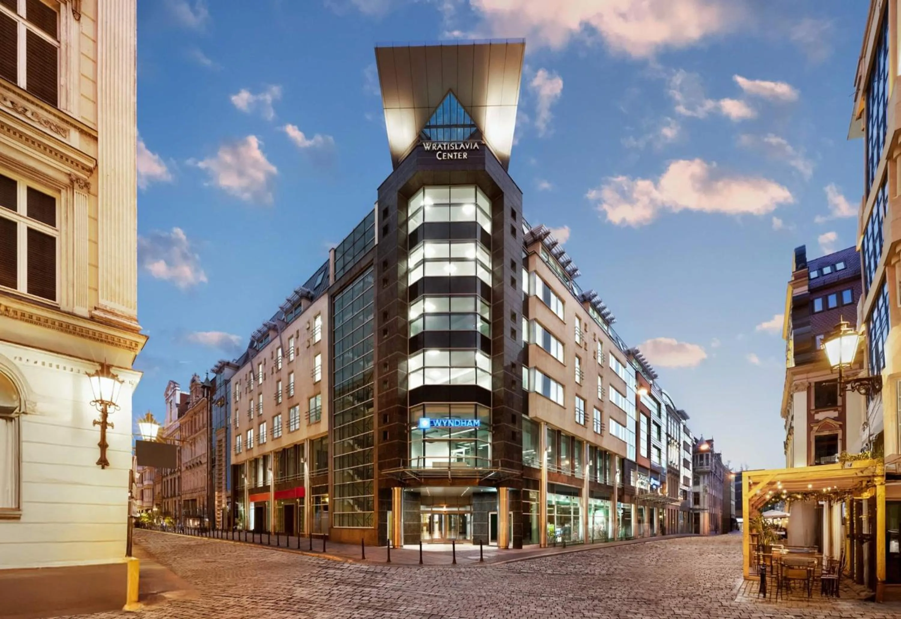 Property building in Wyndham Wroclaw Old Town