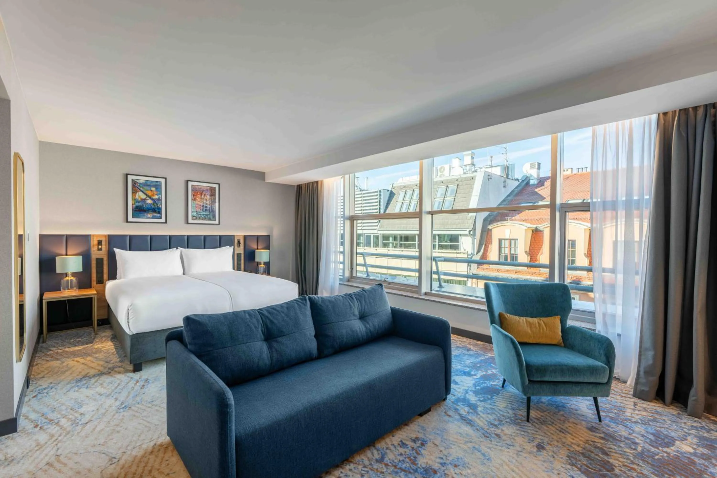 Bed in Wyndham Wroclaw Old Town