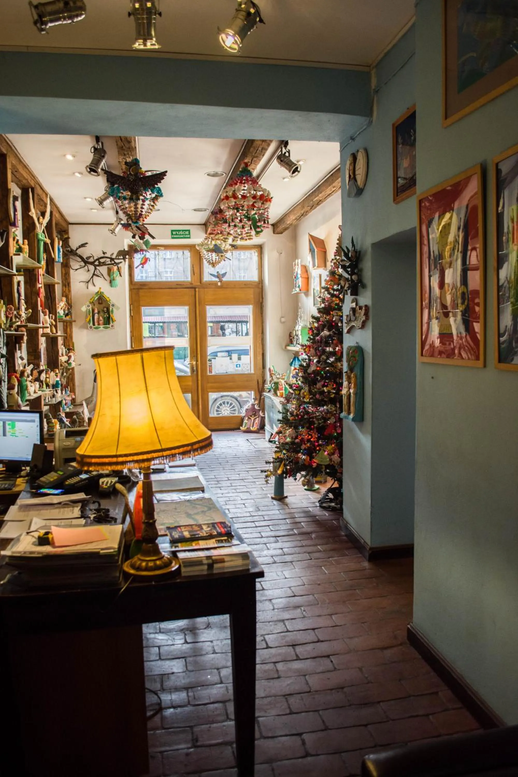 Lobby or reception in Kolory Guest House