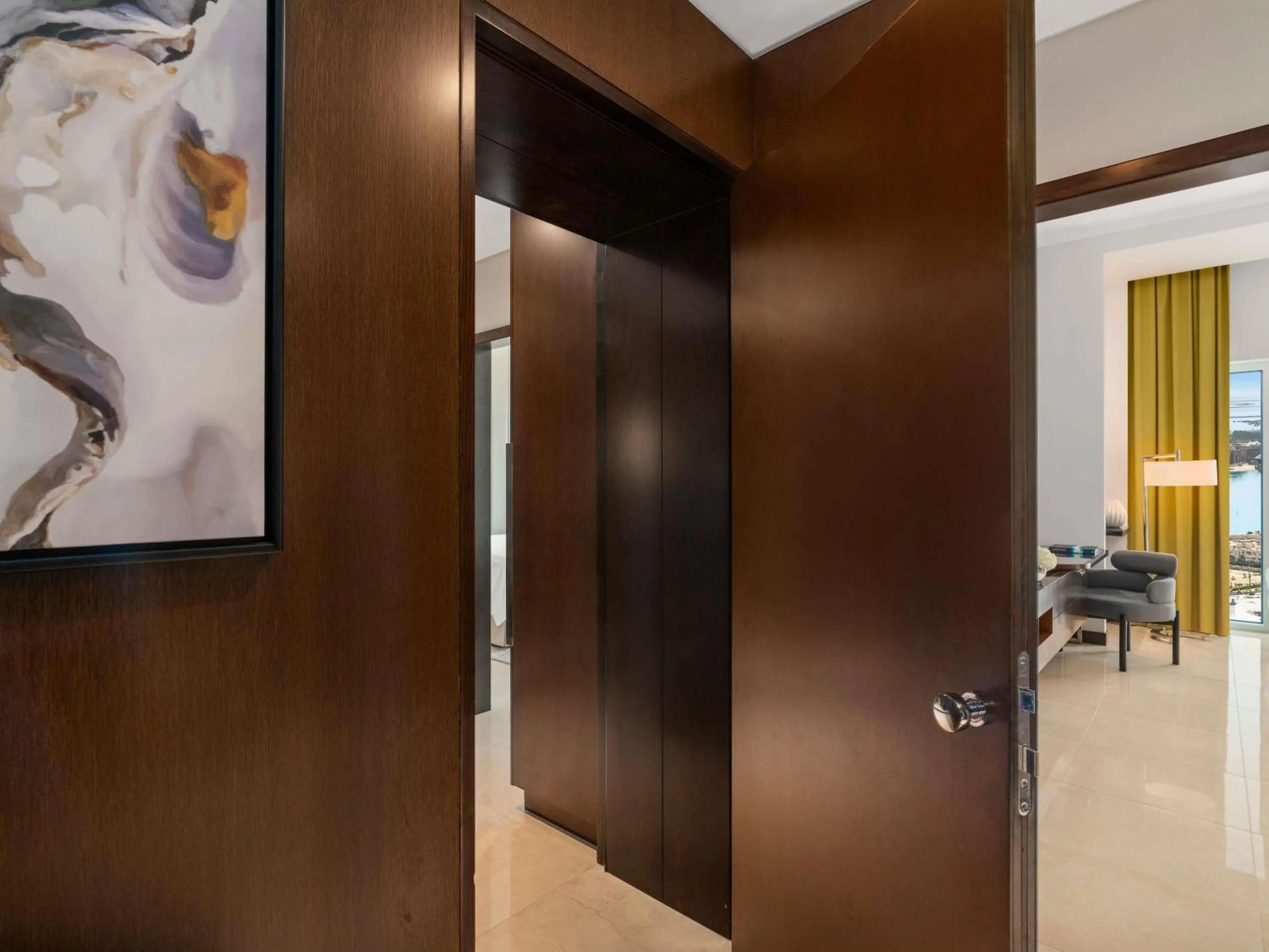 Bedroom in Rixos Marina Abu Dhabi