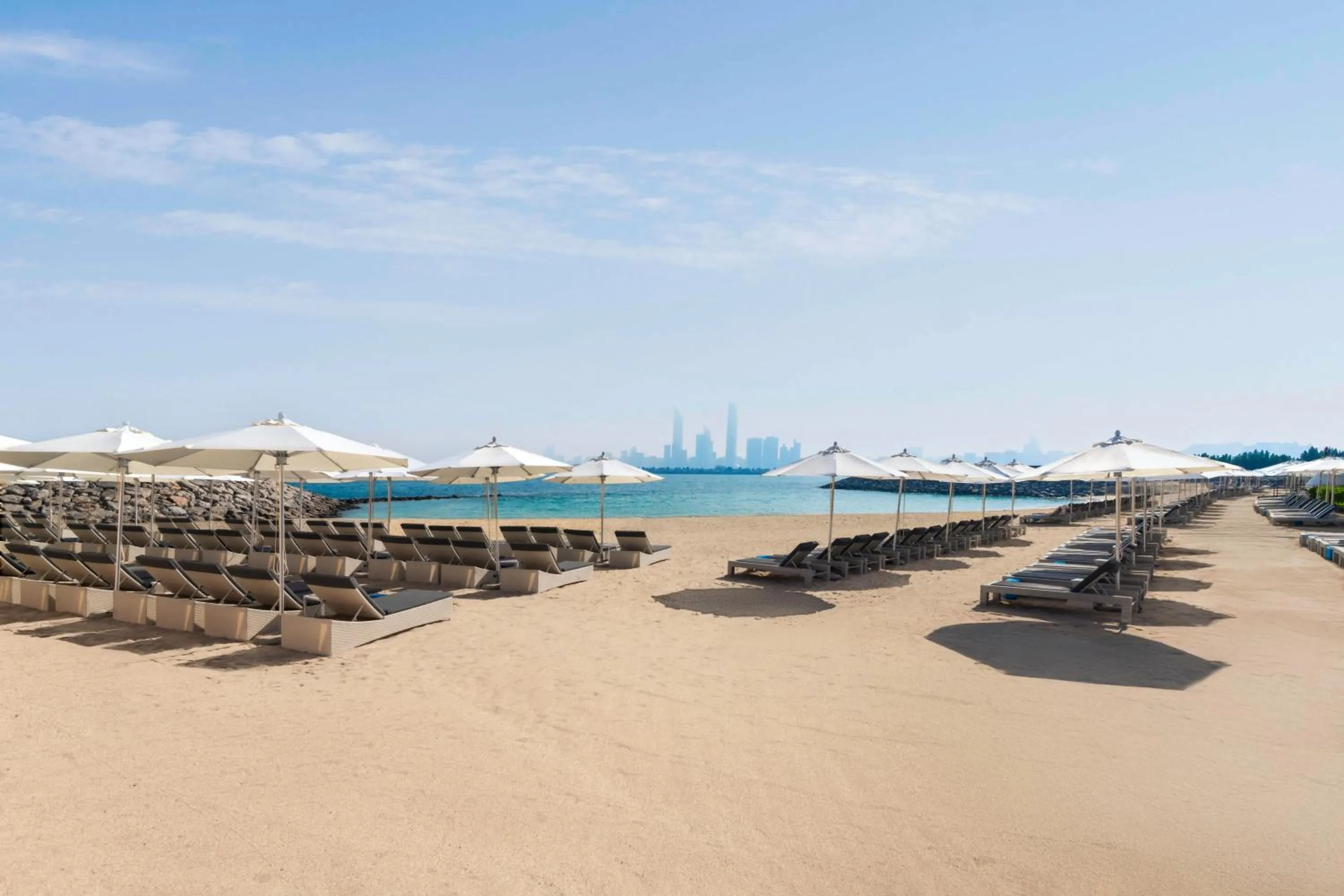 Beach in Rixos Marina Abu Dhabi