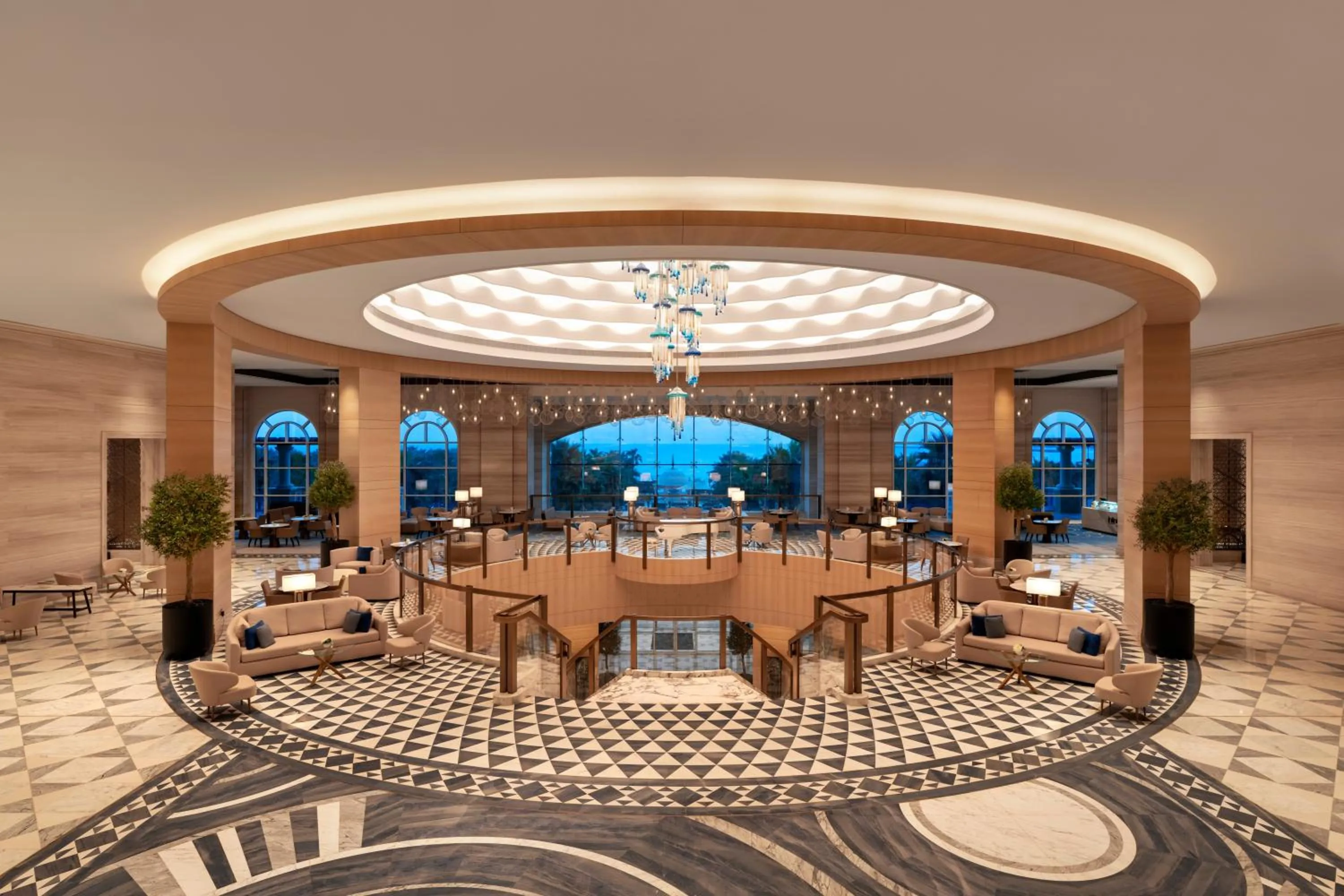 Lobby or reception in Rixos Marina Abu Dhabi