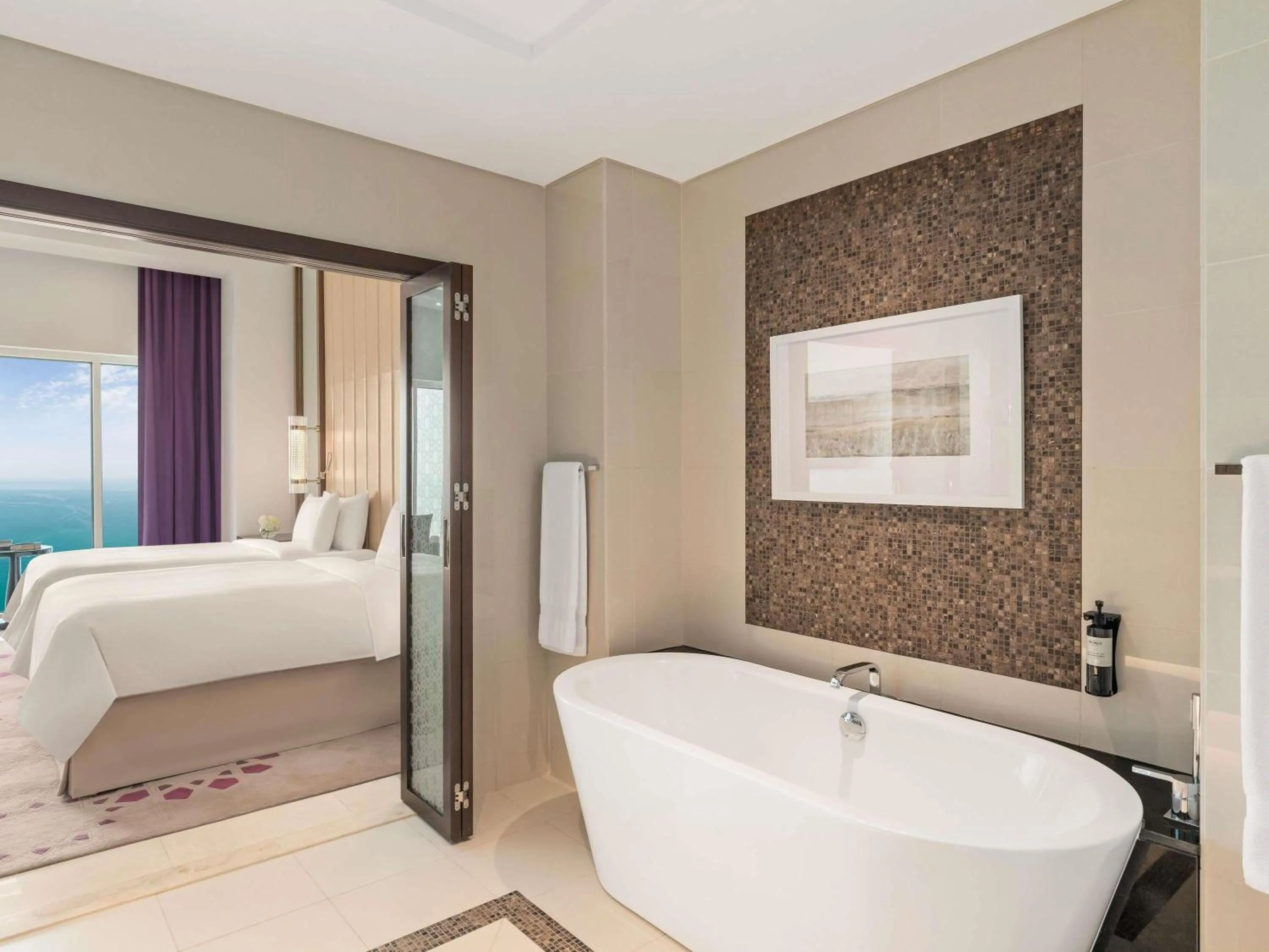 Bedroom, Bed in Rixos Marina Abu Dhabi