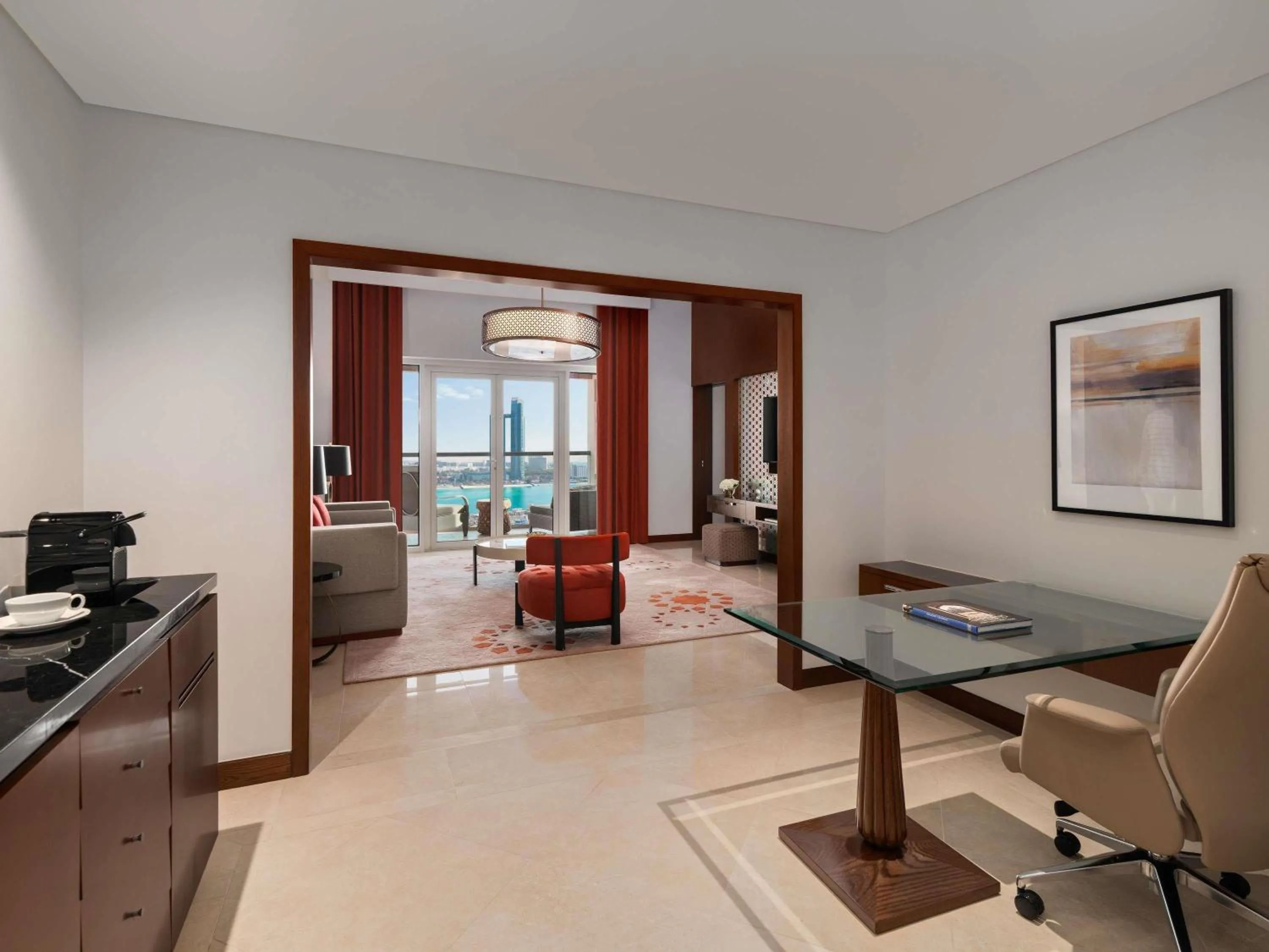 Bedroom in Rixos Marina Abu Dhabi