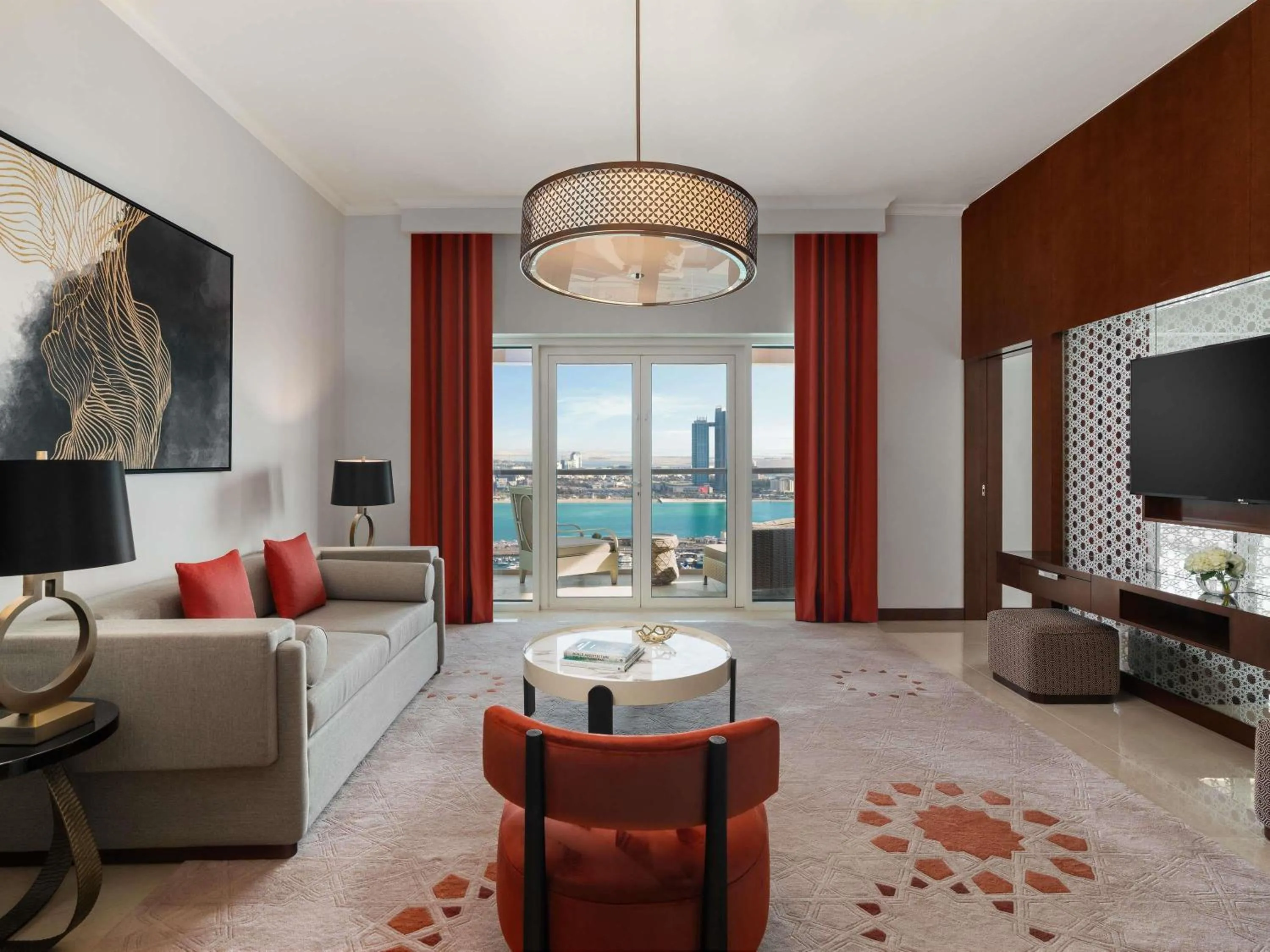 Bedroom in Rixos Marina Abu Dhabi