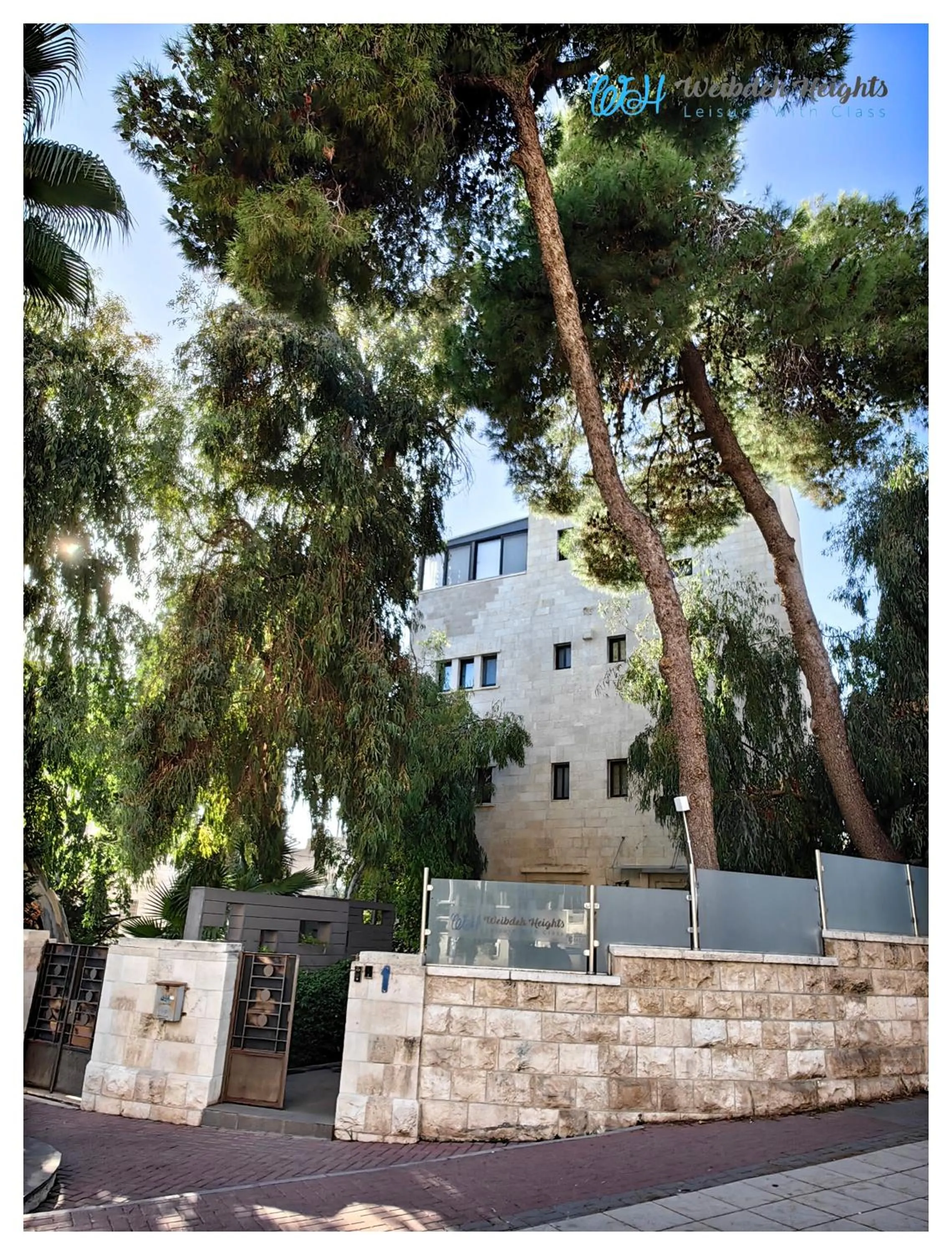 Property building in Weibdeh Heights Hotel Suites