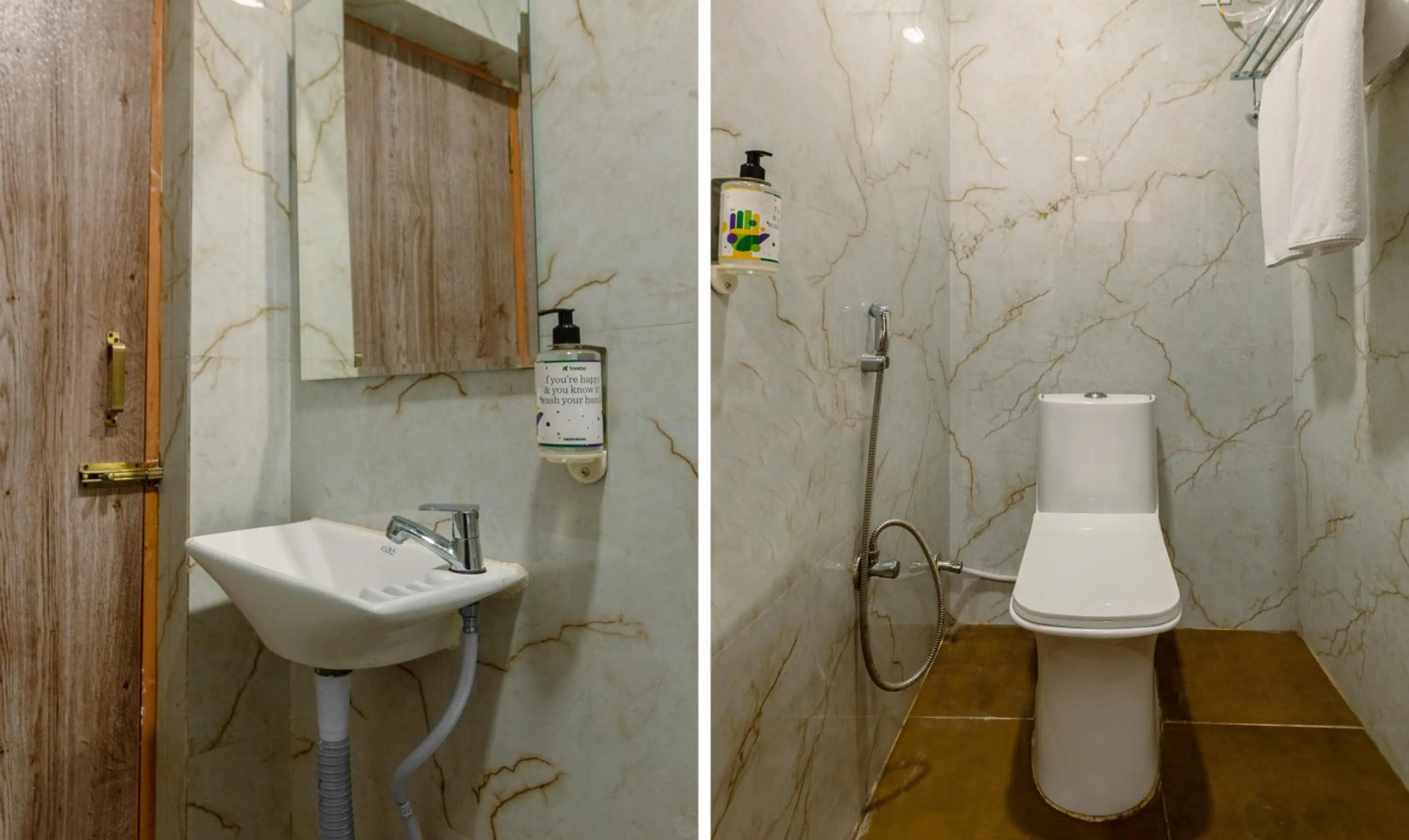 Bathroom in Treebo Seventh Heaven Kukatpally