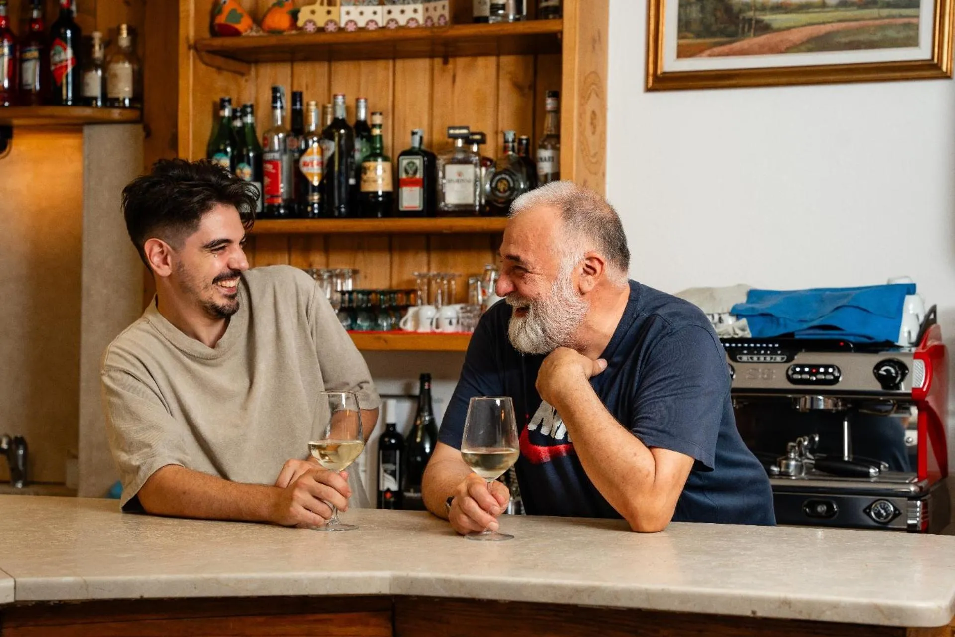 Lounge or bar in Locanda Al Cacciatore