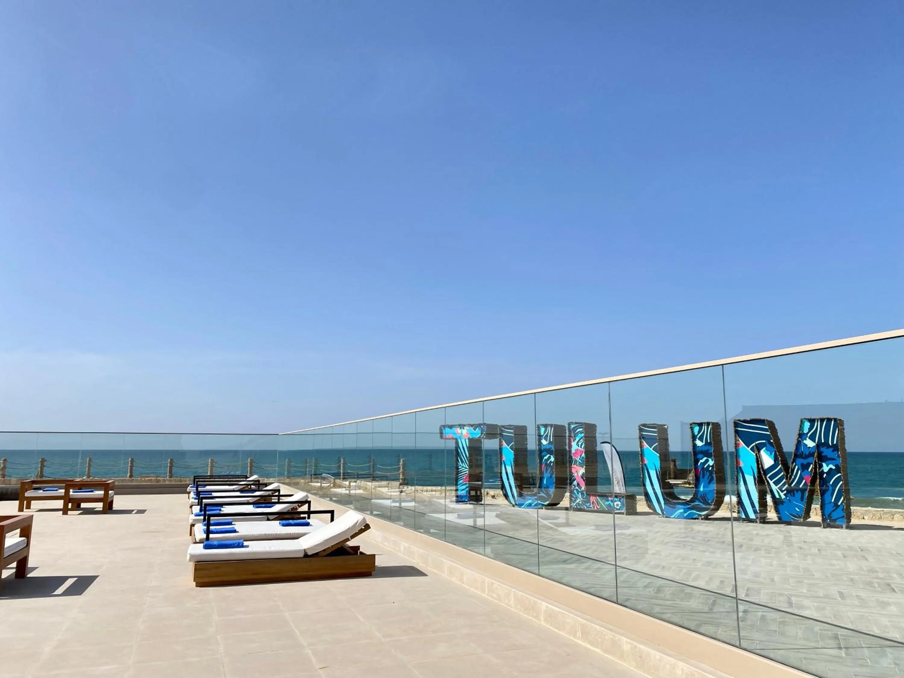 Sea view in Tulum Beach Resort Dakhla