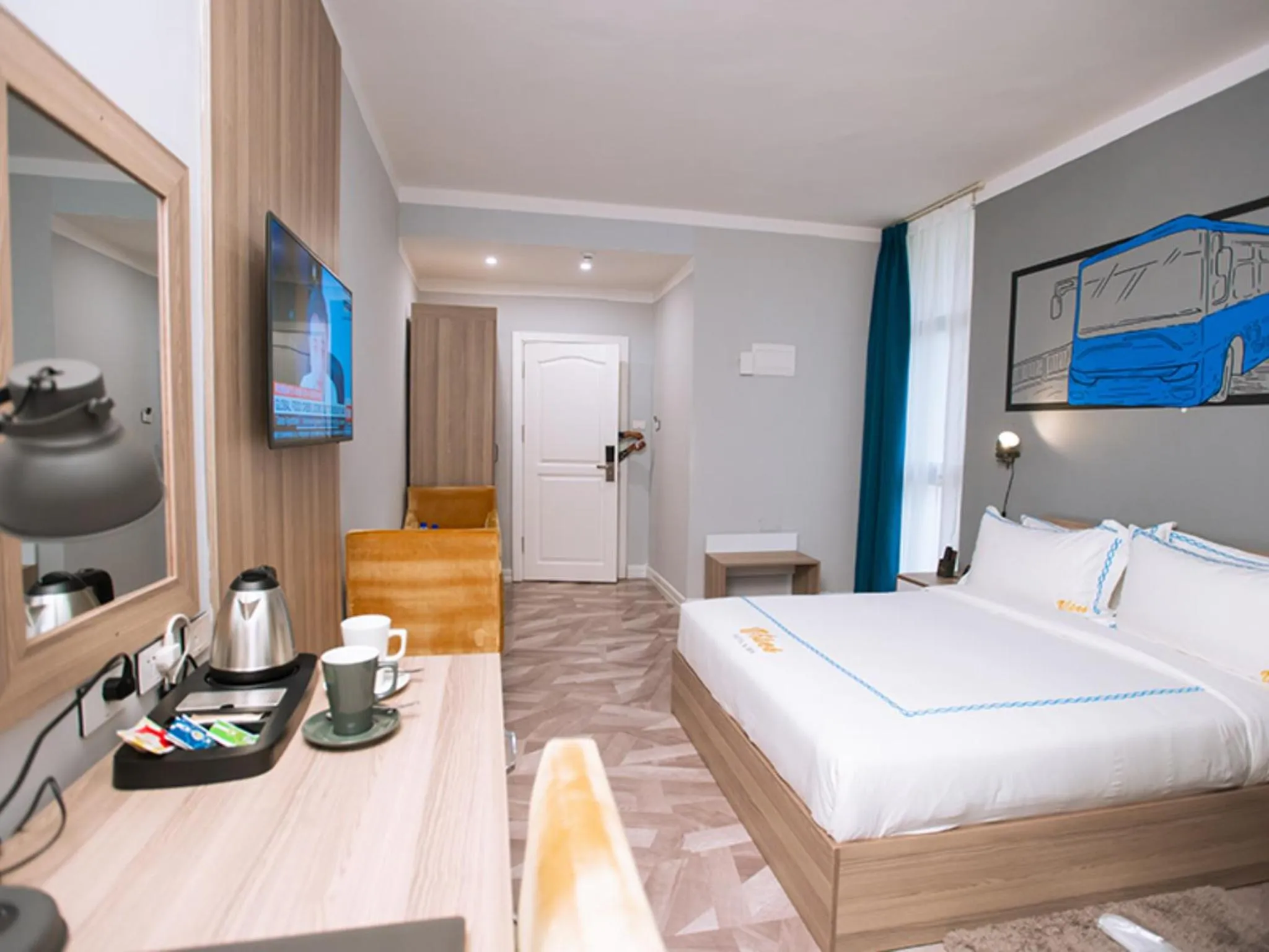 Property building, Bed in Vibes Hotel and Spa