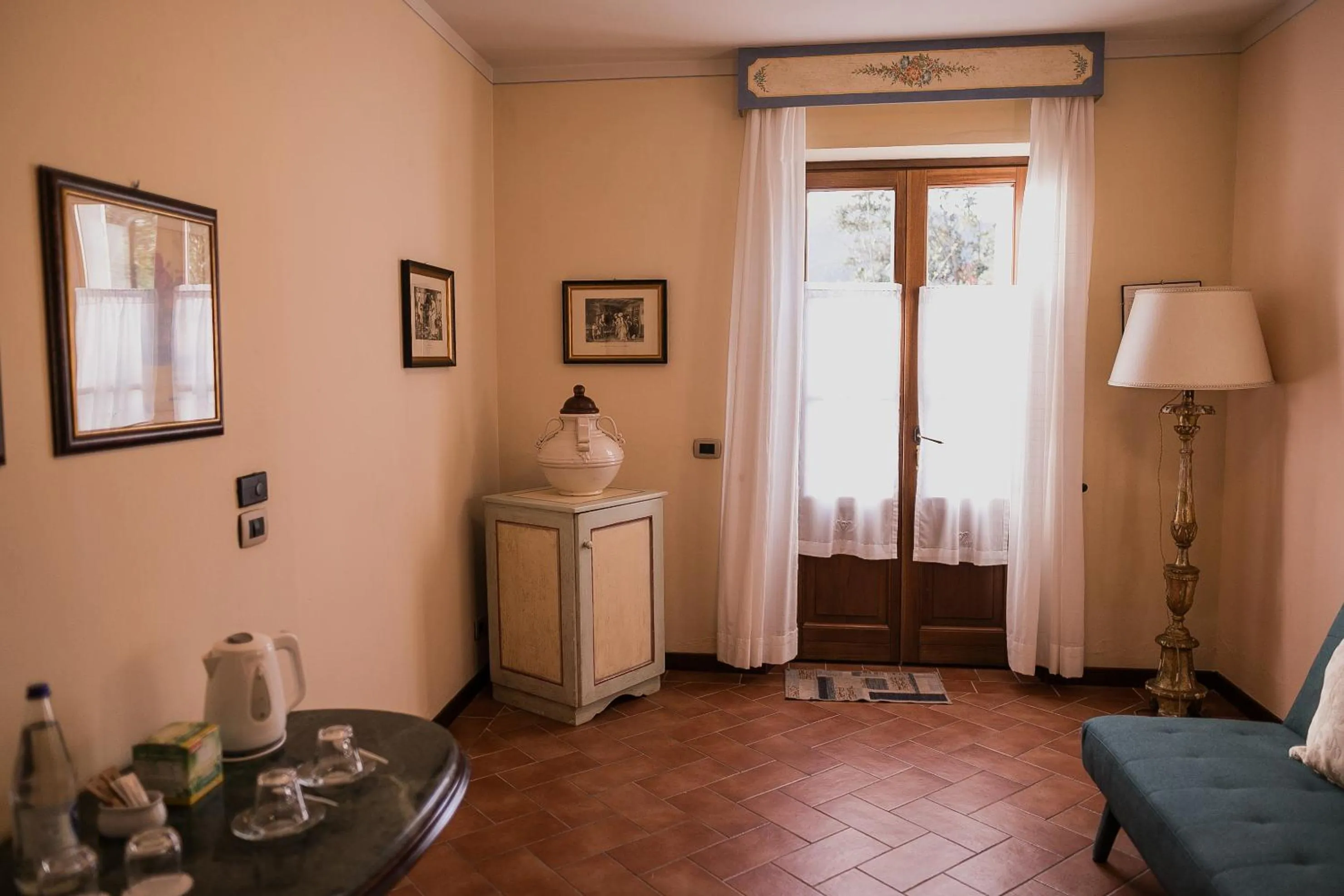 Living room in Borgo I Tre Baroni - Spa Suites & Resort