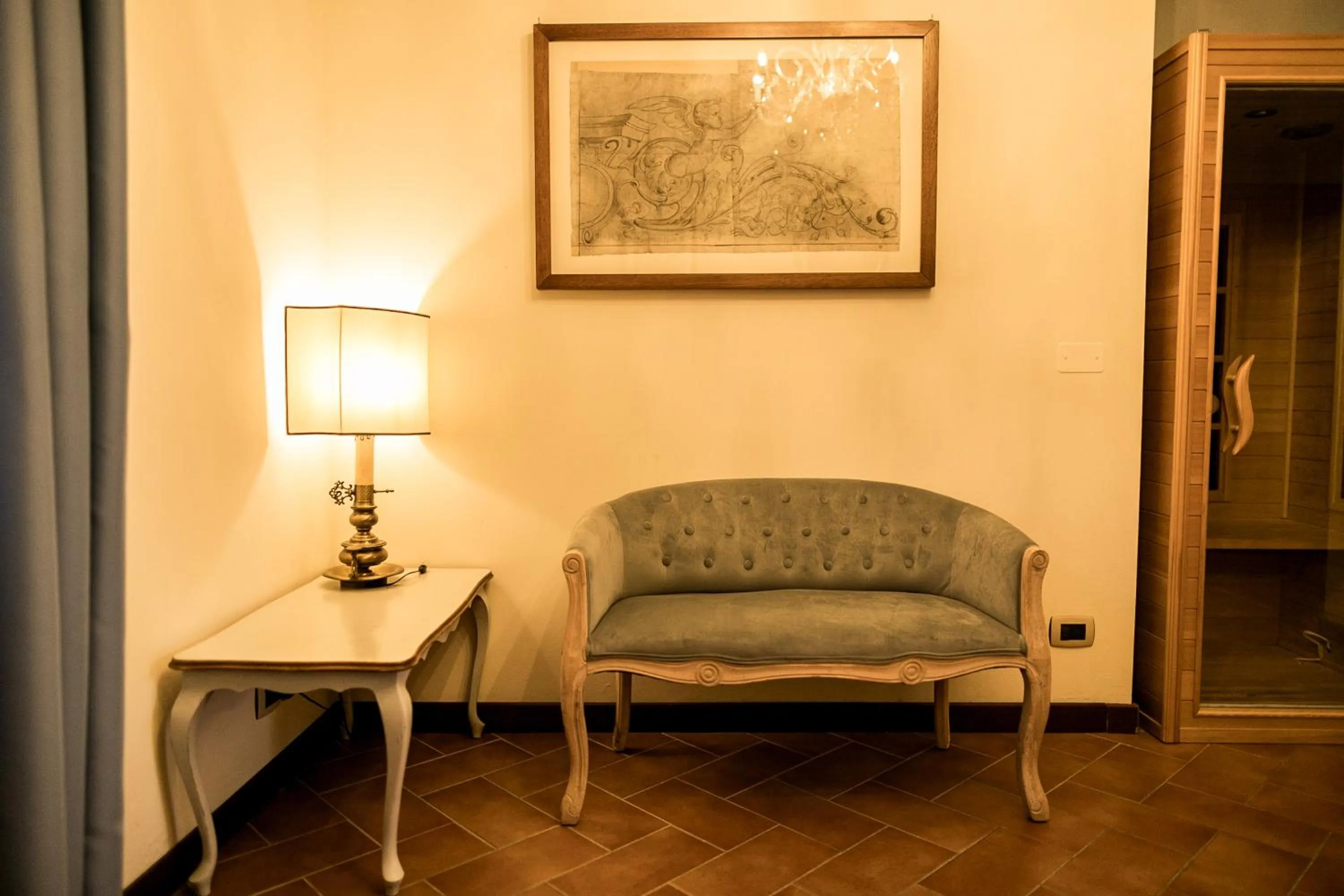 Living room in Borgo I Tre Baroni - Spa Suites & Resort