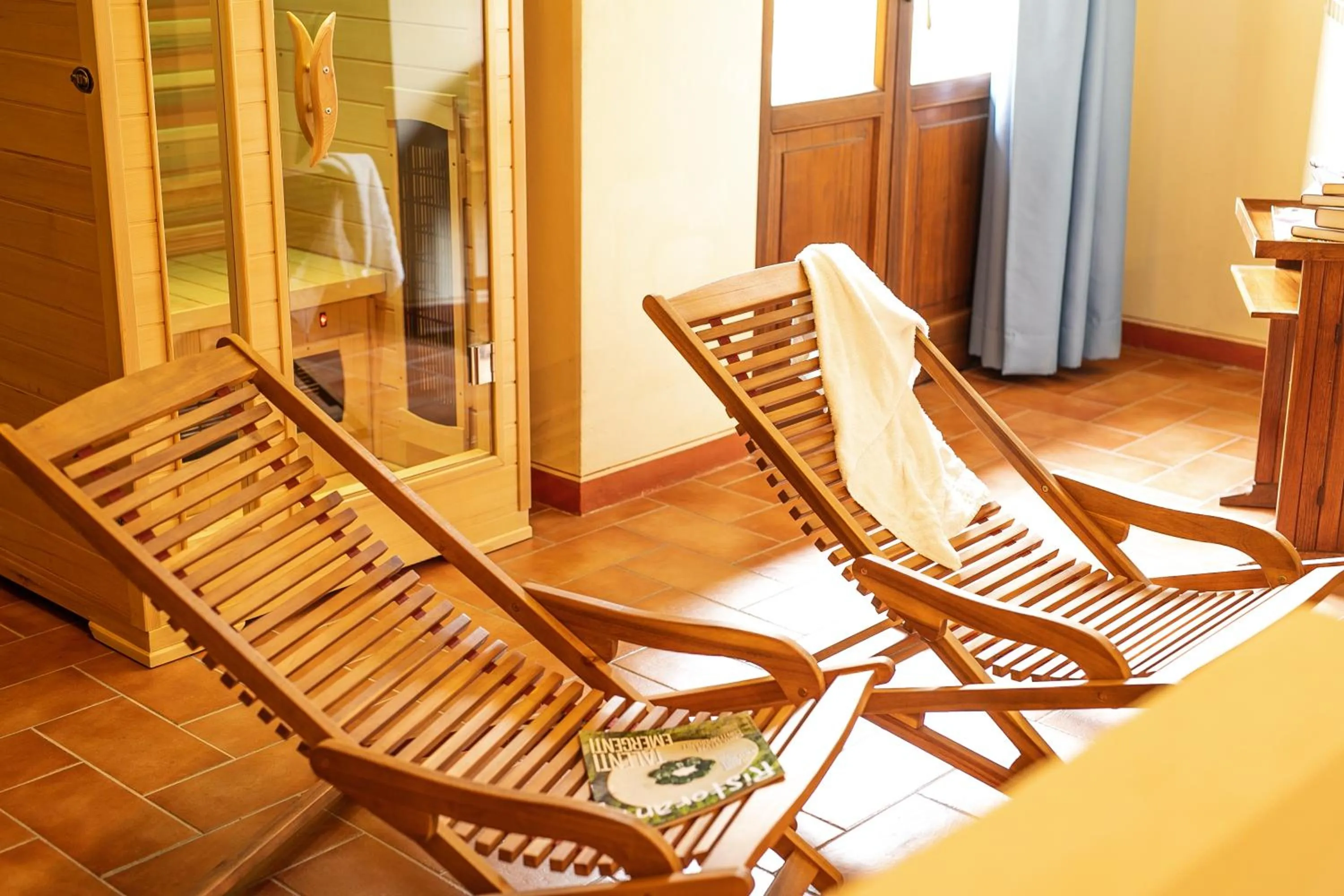 Sauna in Borgo I Tre Baroni - Spa Suites & Resort