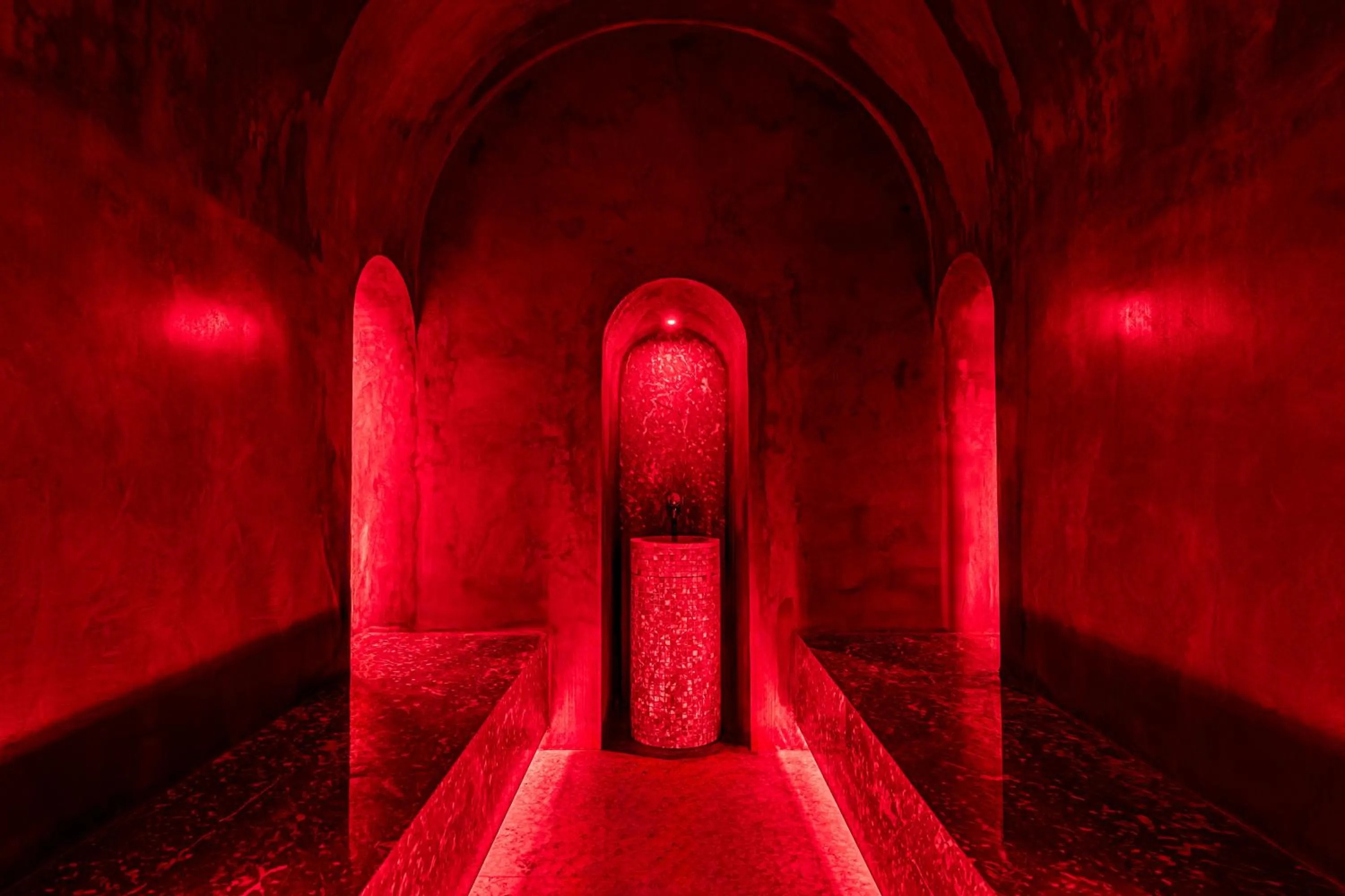 Steam room in Casa Cipriani Milano