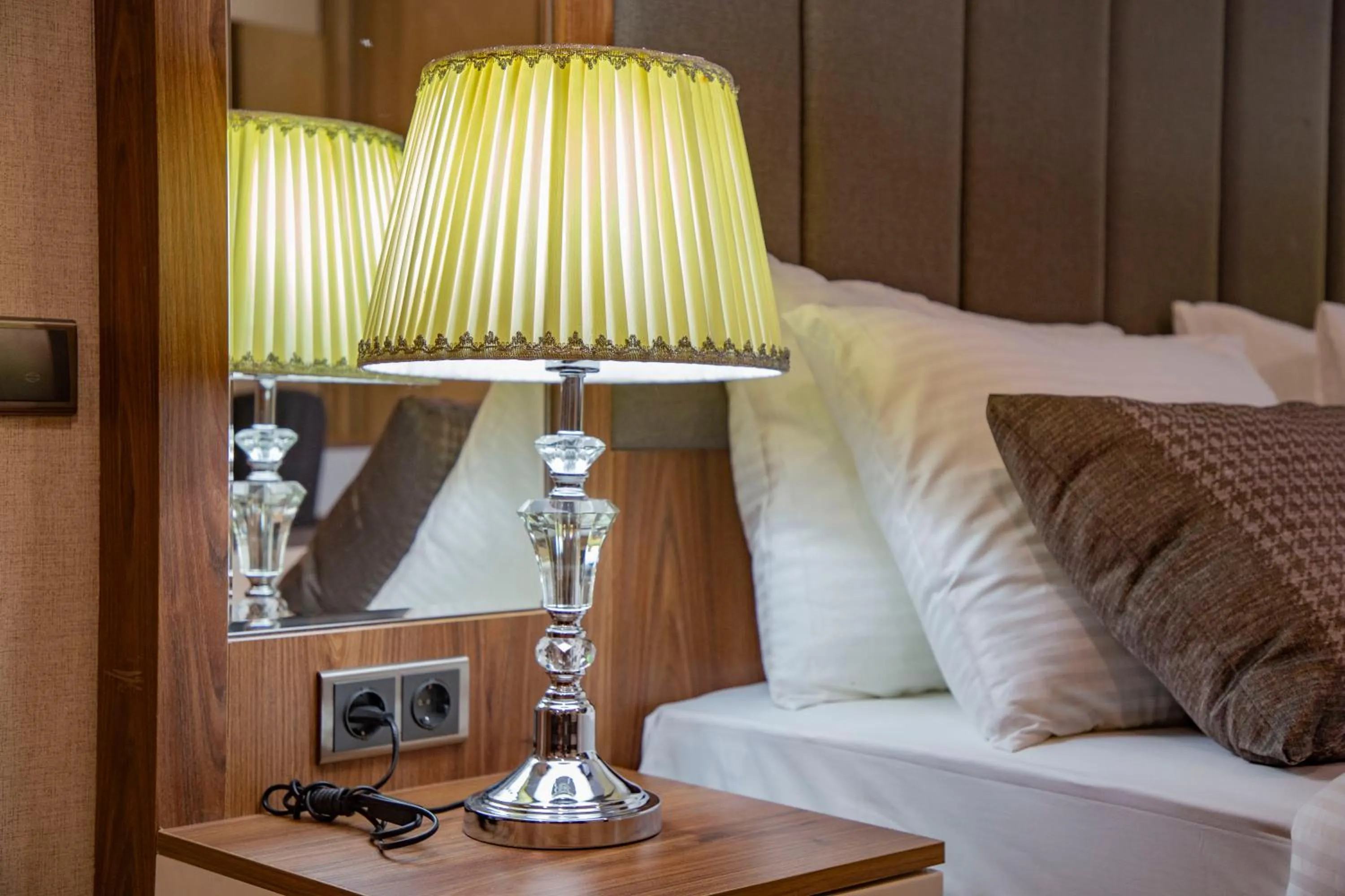 Bed in UNITED HOTEL INTERNATIONAL