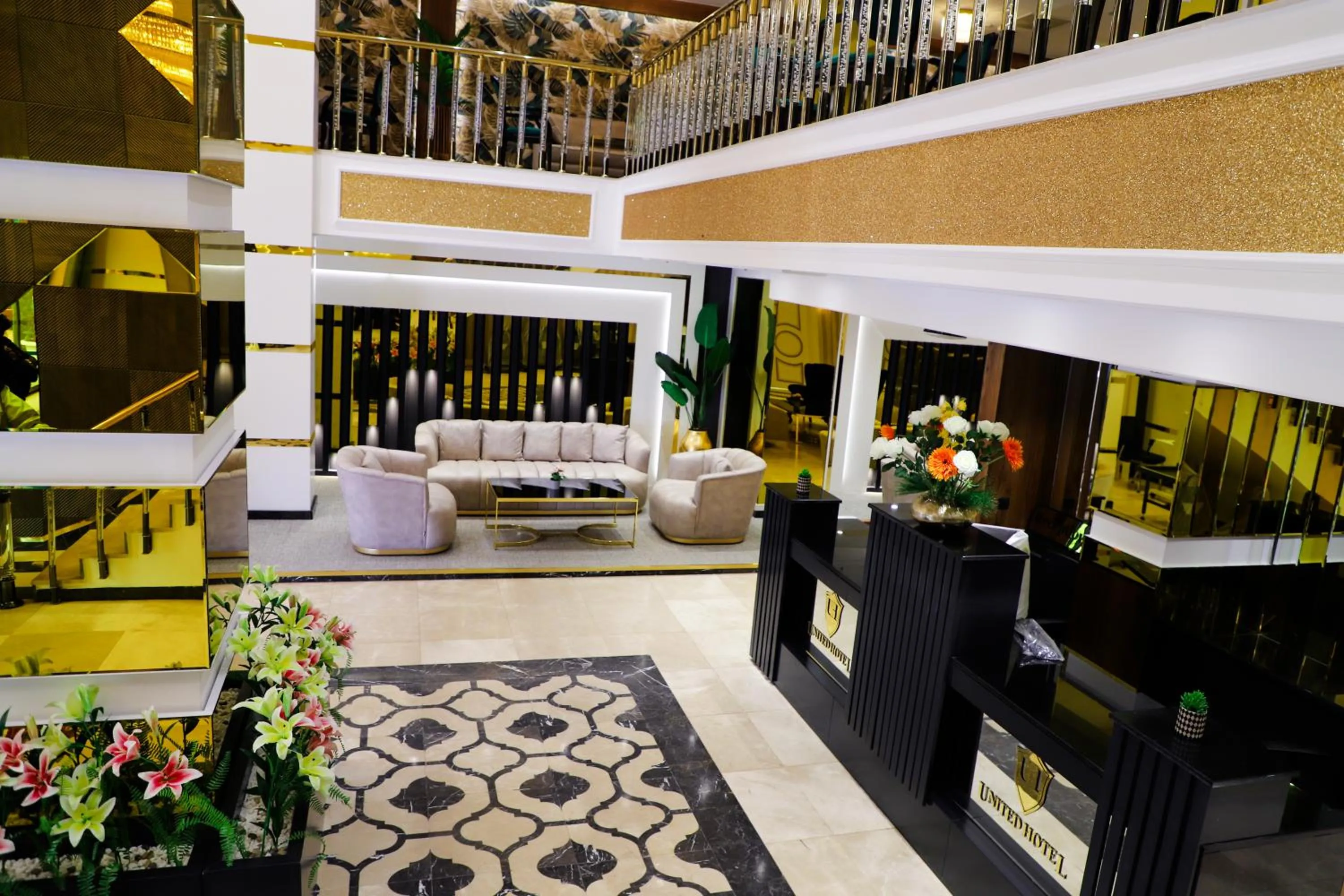 Seating area in UNITED HOTEL INTERNATIONAL