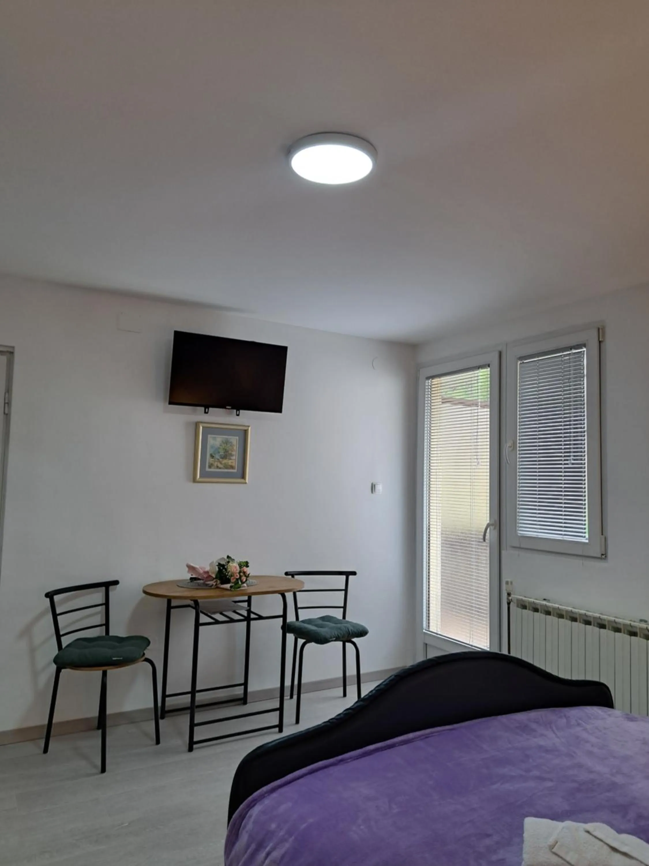 Living room, Bed in Apartmani i sobe Đurđan