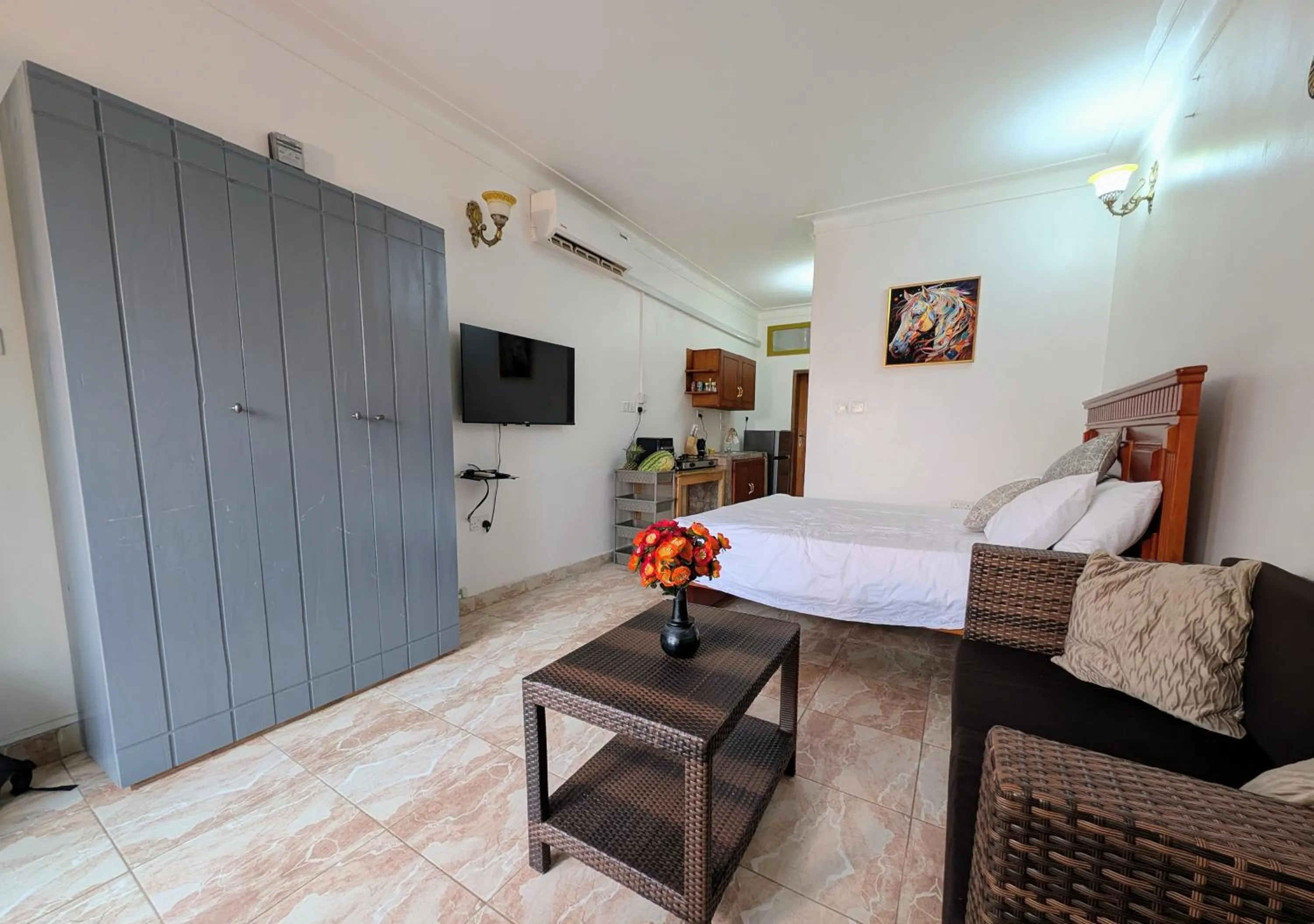 Bed in Oslo Gardens Bed & Breakfast