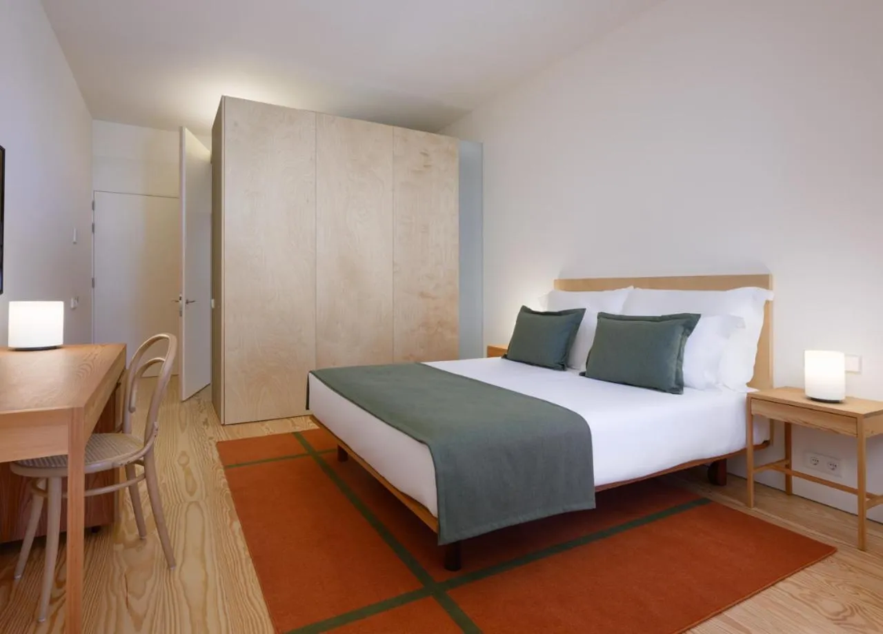 Bed in Montebelo Mosteiro de Alcobaça Historic Hotel