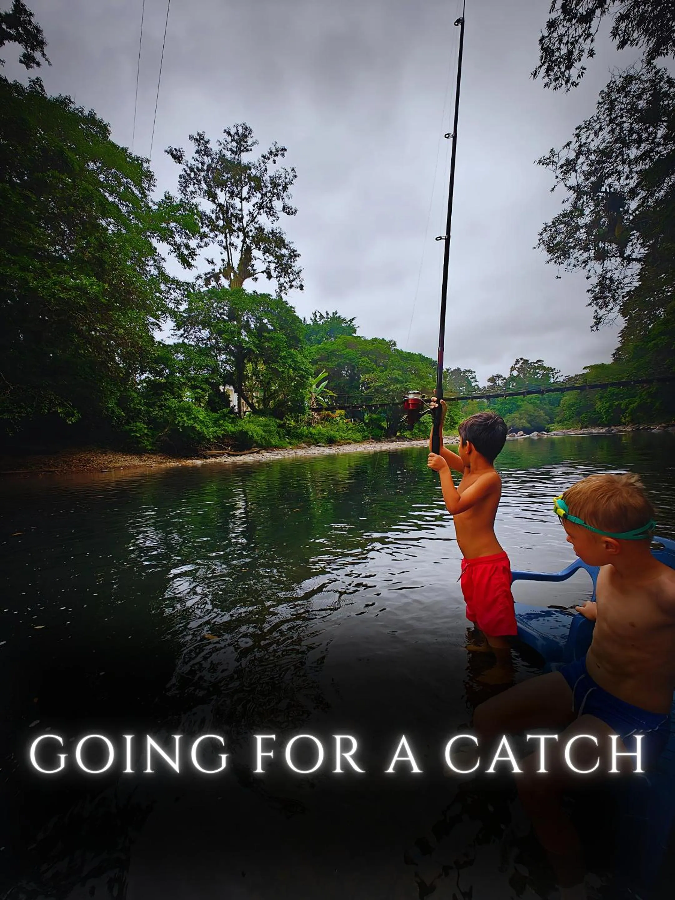 People in The River House - Upscale Lodge