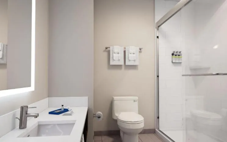 Shower in Holiday Inn Express & Suites Hawaiian Gardens by IHG
