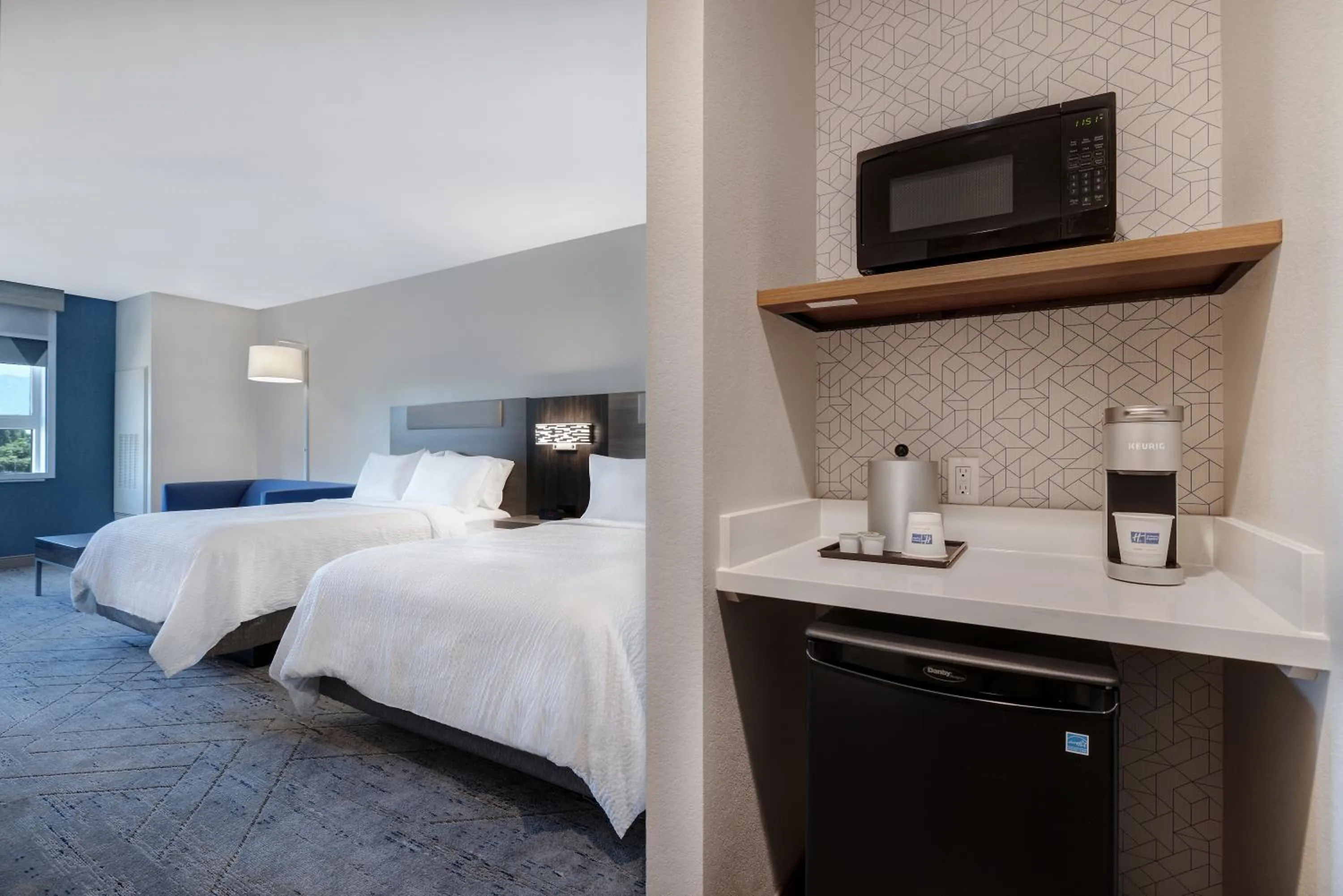 Bed in Holiday Inn Express & Suites Ontario - Chino Hills by IHG