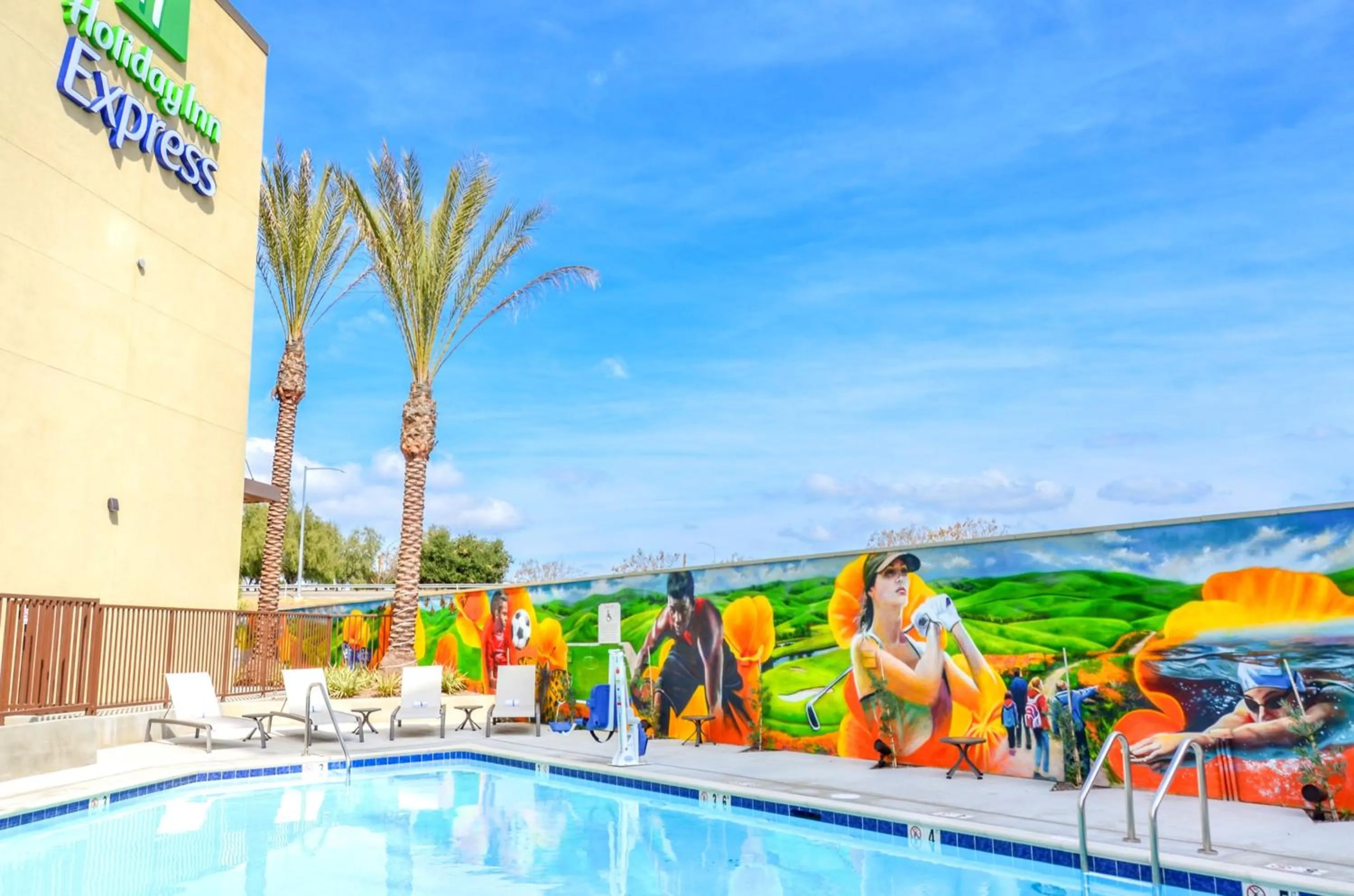 Swimming pool in Holiday Inn Express & Suites Ontario - Chino Hills by IHG