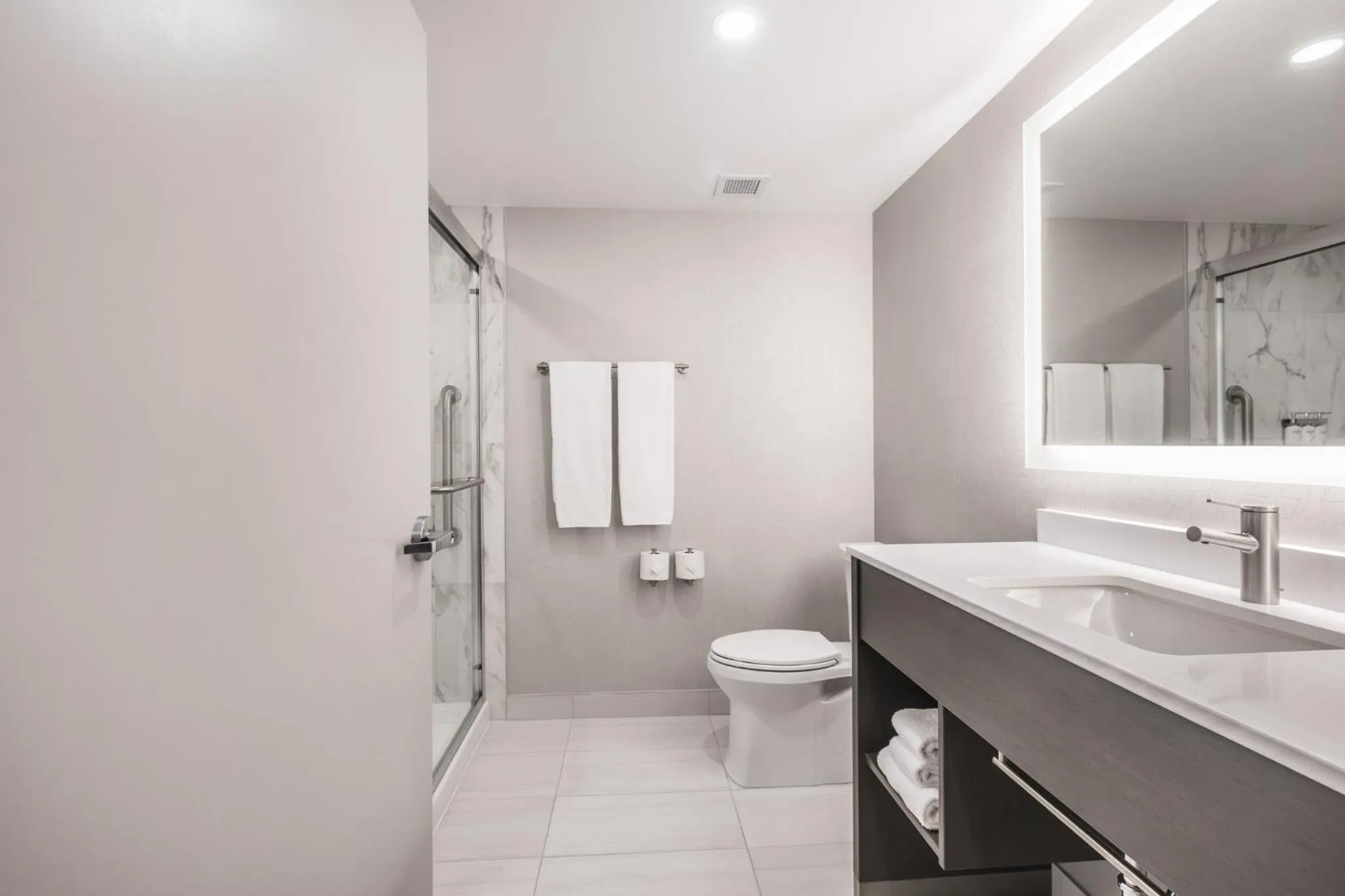Bathroom in Holiday Inn Express & Suites Toronto Airport South by IHG