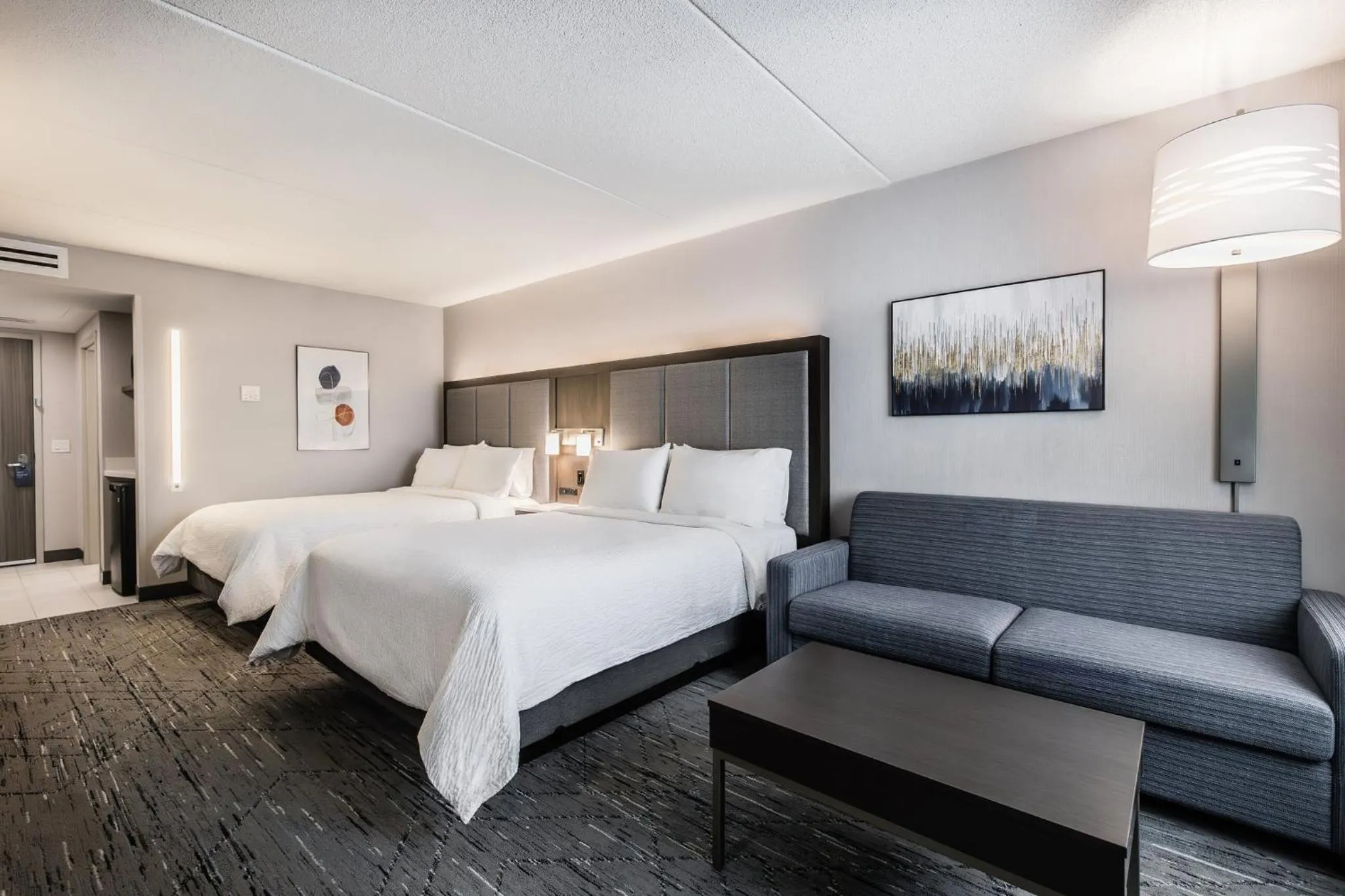 Photo of the whole room, Bed in Holiday Inn Express & Suites Toronto Airport South by IHG