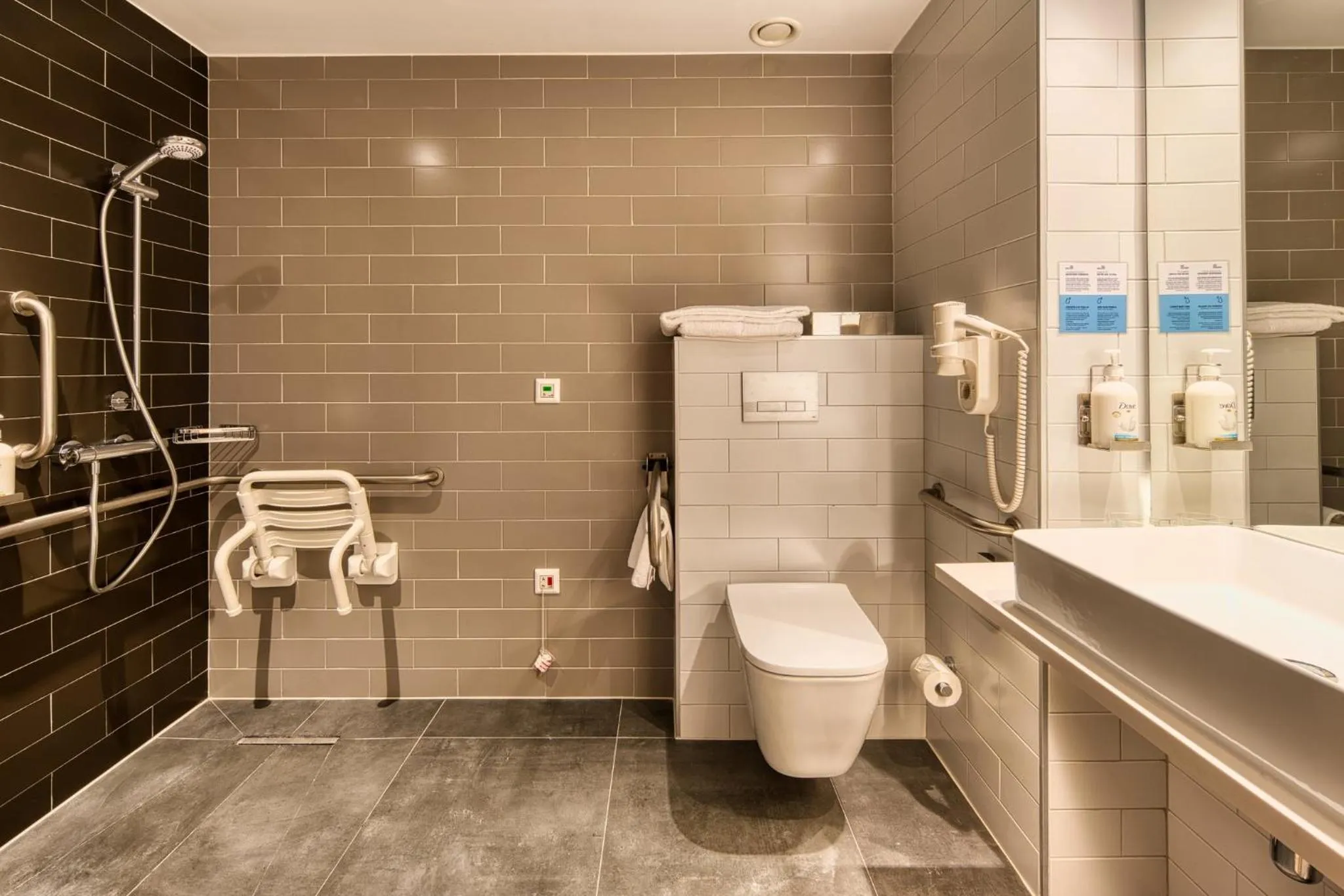Bathroom in Holiday Inn Express - Madrid - Airport by IHG