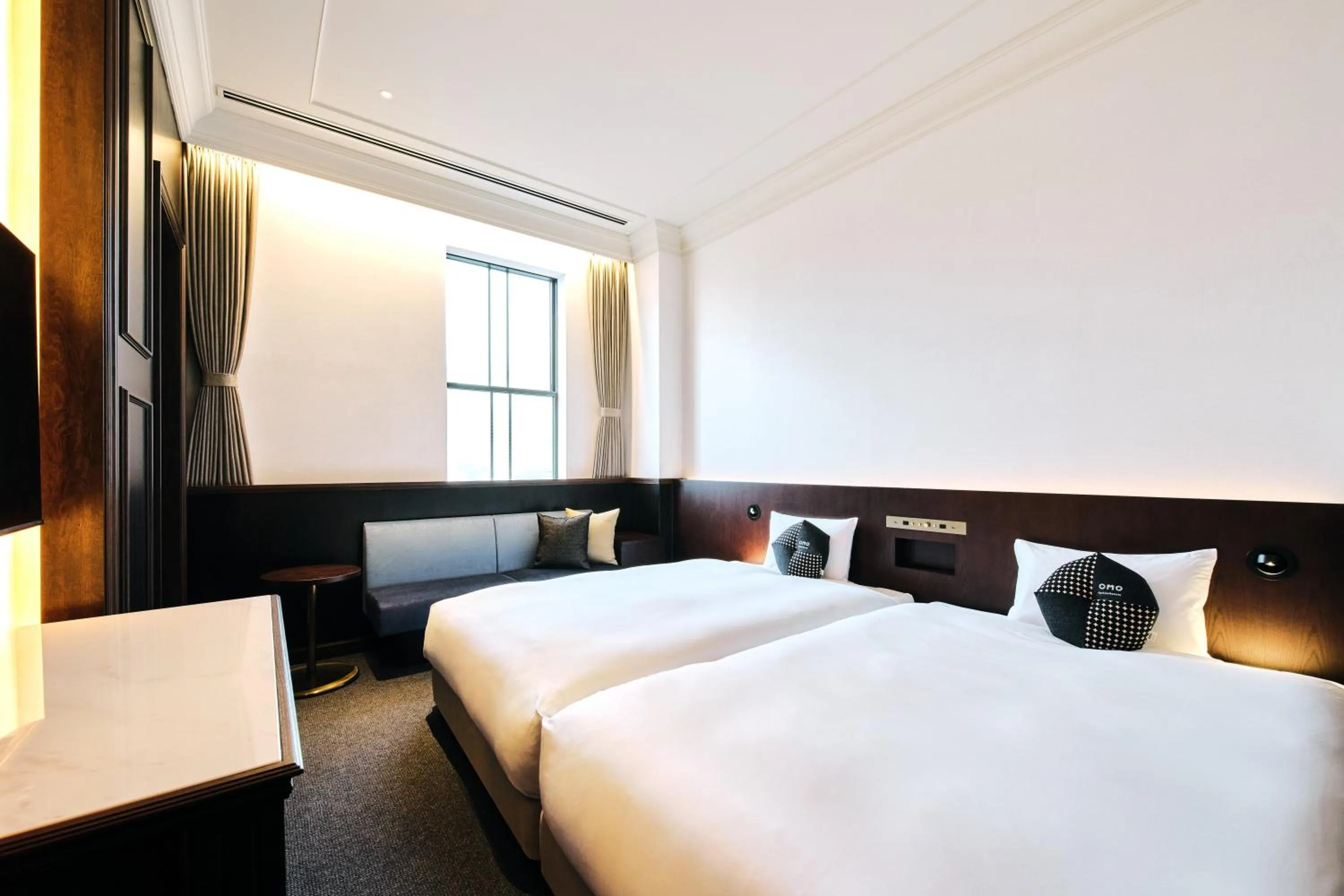 Photo of the whole room, Bed in OMO5 Otaru by Hoshino Resorts