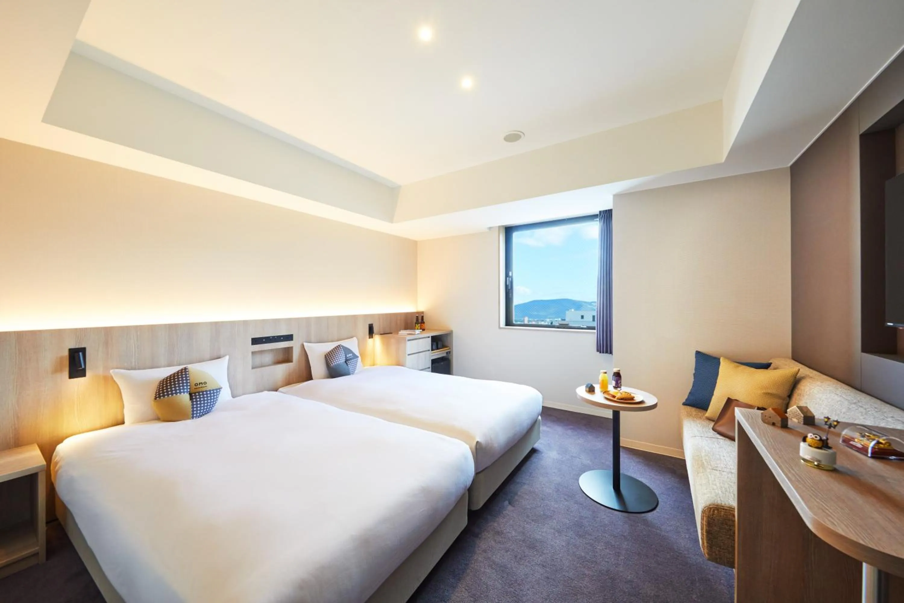 Photo of the whole room, Bed in OMO5 Otaru by Hoshino Resorts