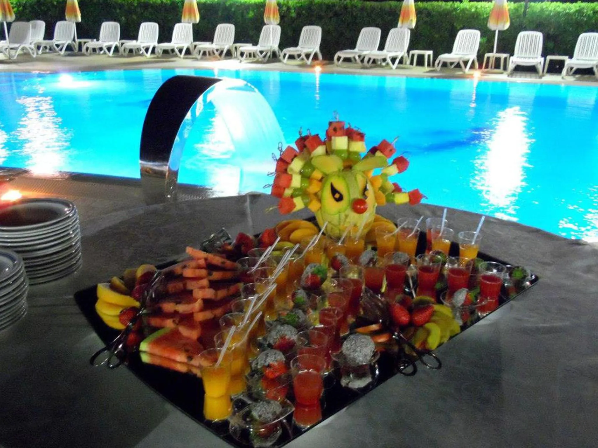 Food close-up in Hotel Le Tegnue