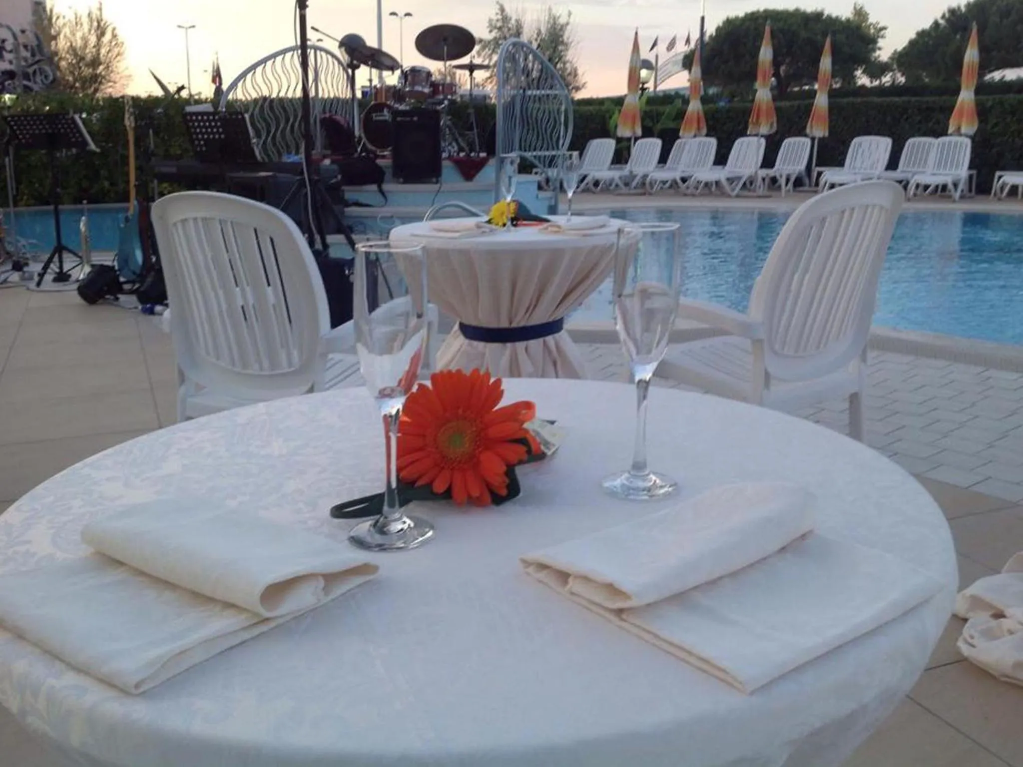 Restaurant/places to eat in Hotel Le Tegnue