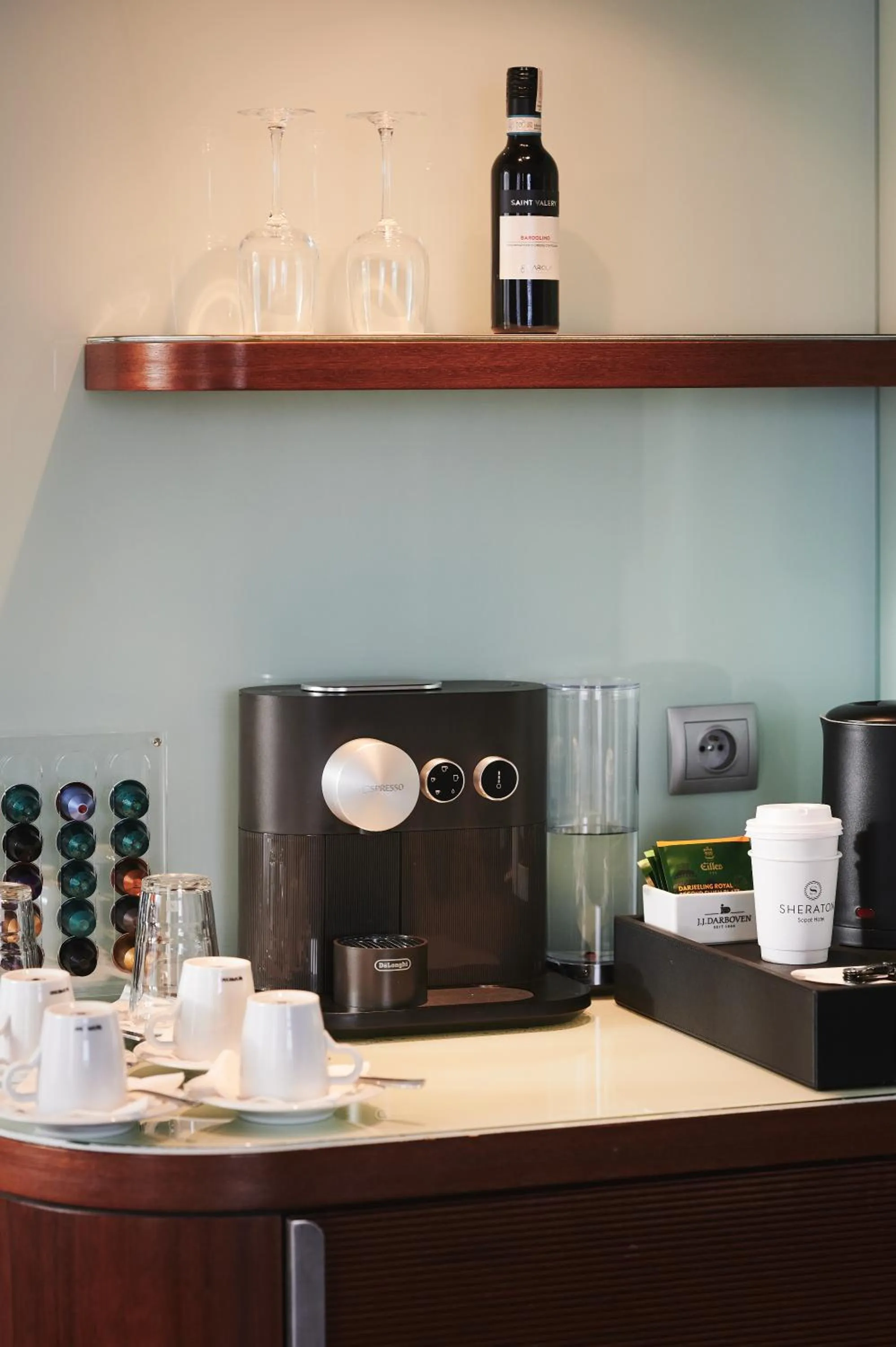 Coffee/tea facilities in Sheraton Sopot Hotel