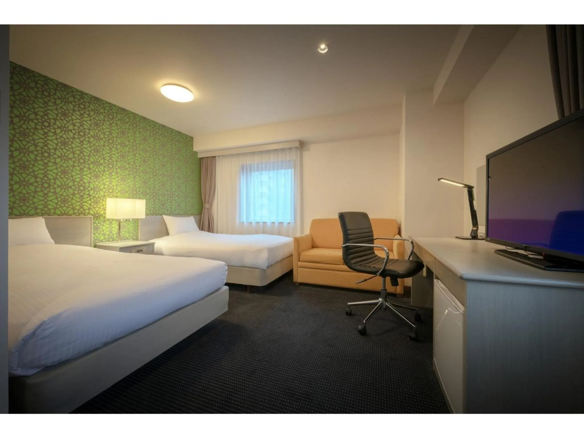 Bed in Hotel Ronshan Sapporo - Vacation STAY 64957v
