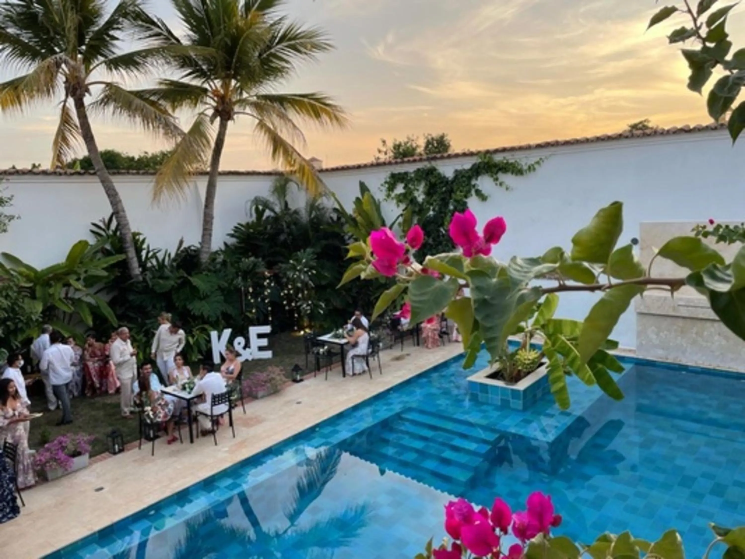 Pool view in Karakali Boutique Hotel