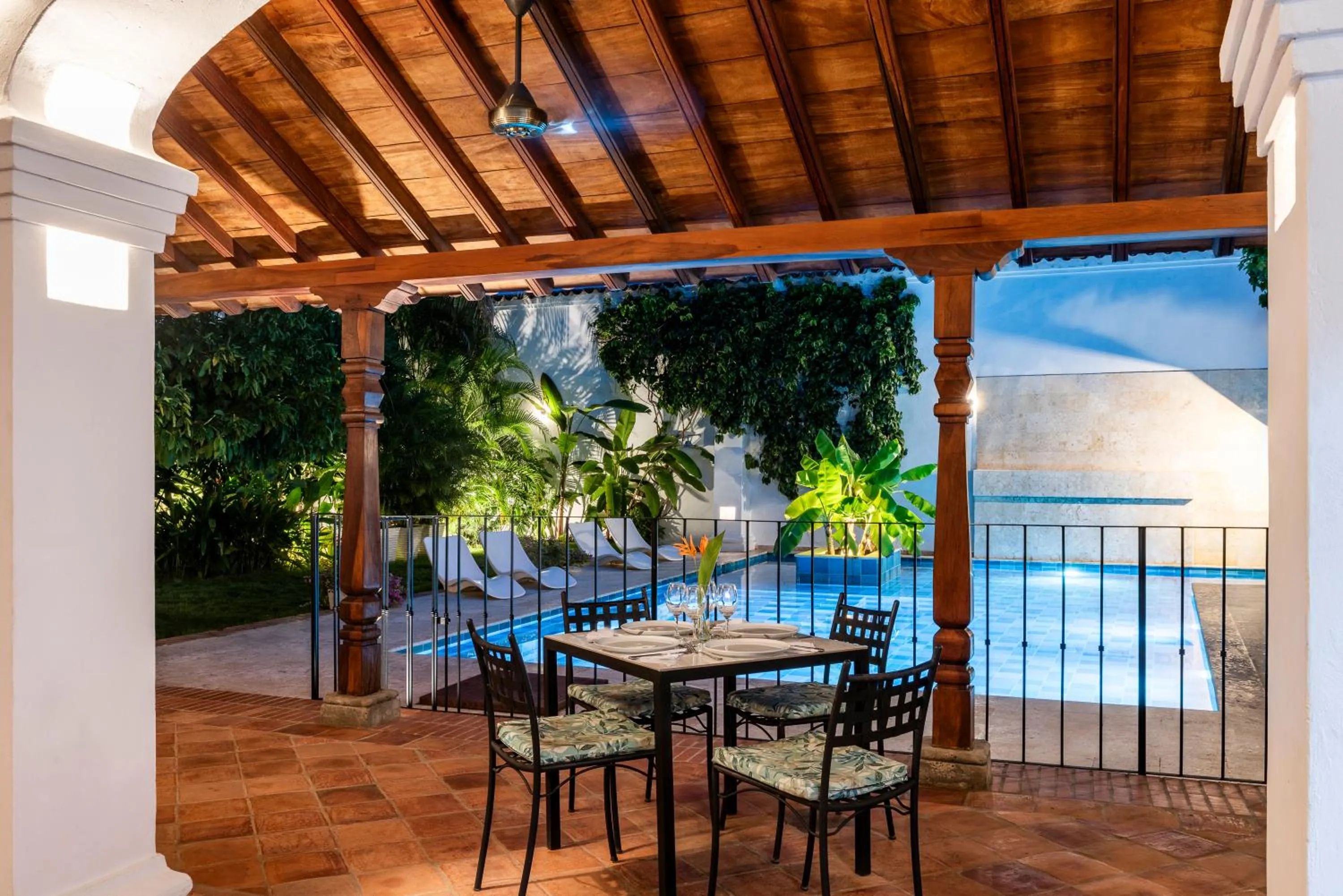 Patio in Karakali Boutique Hotel