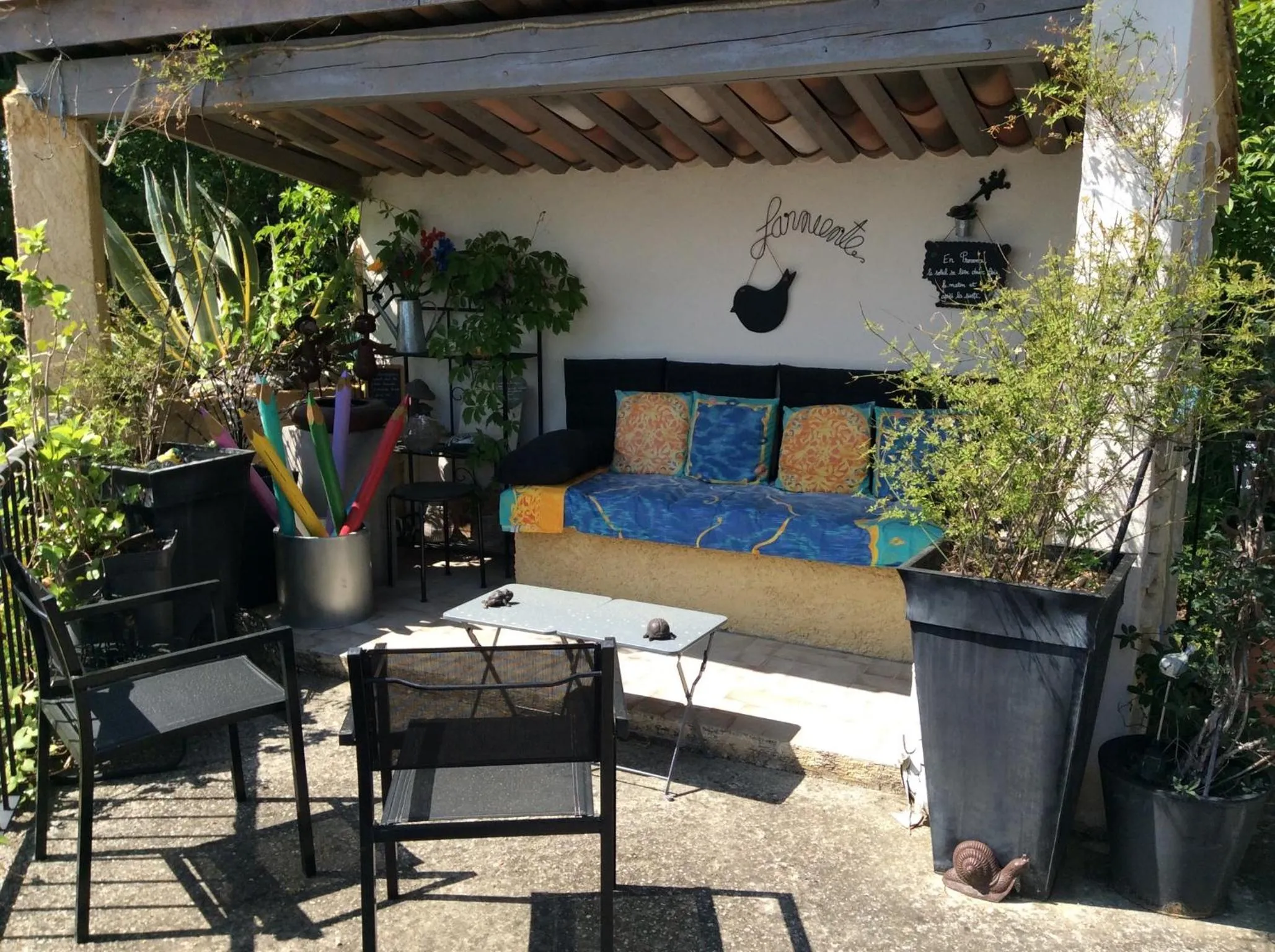 Garden in Mas Du Cadranier