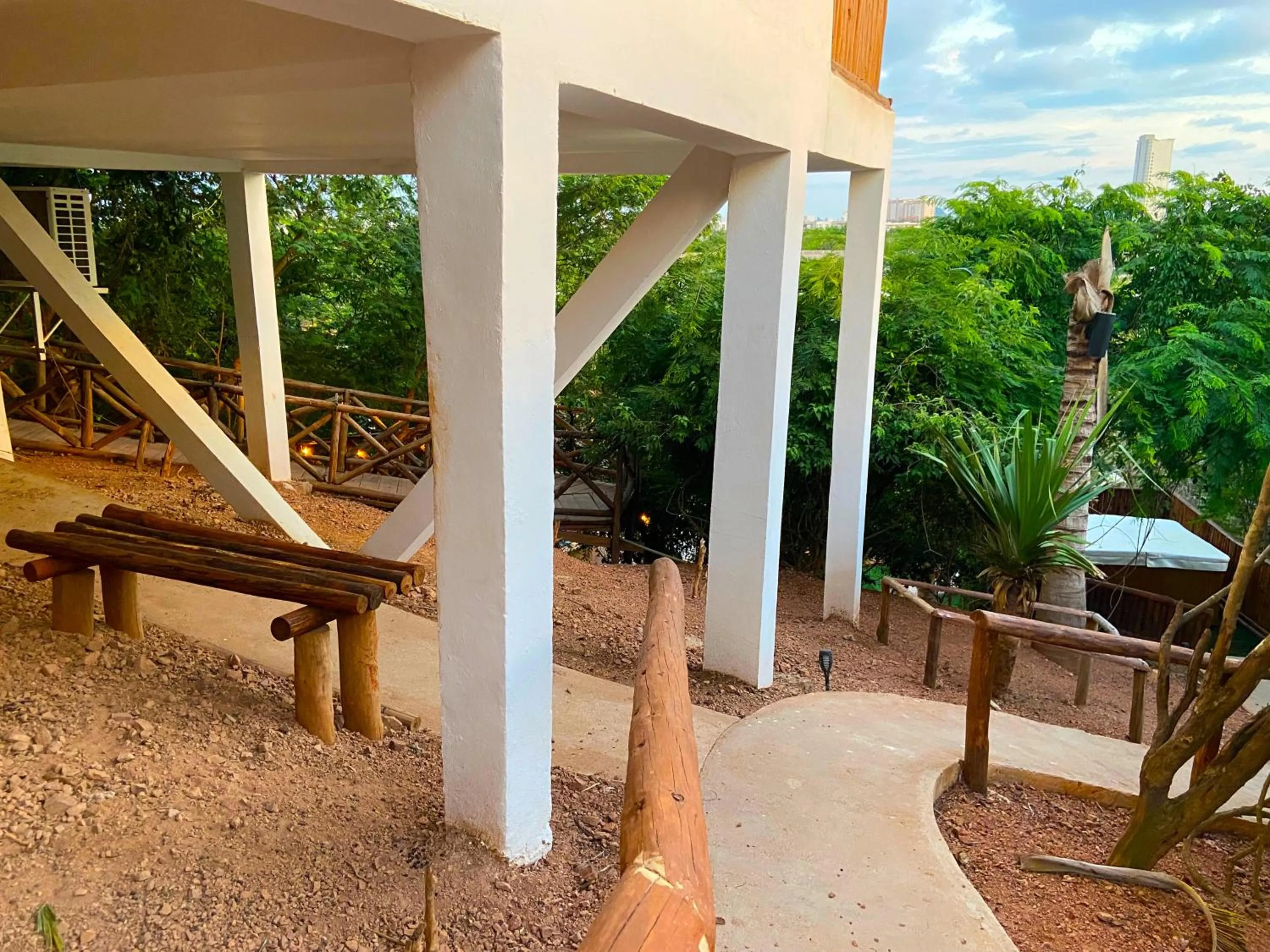 Property building in Palm Valley Cabins