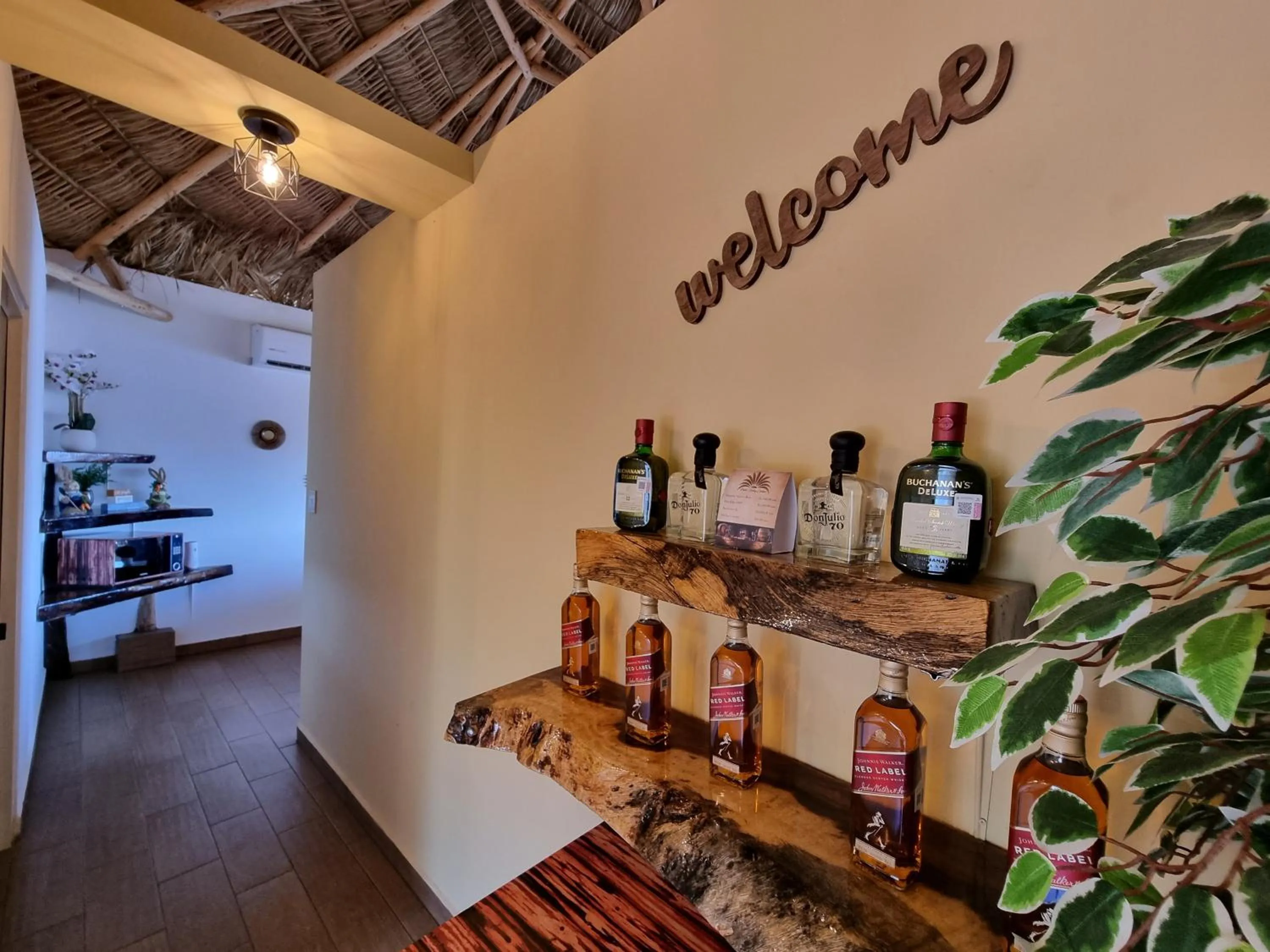 Decorative detail in Palm Valley Cabins