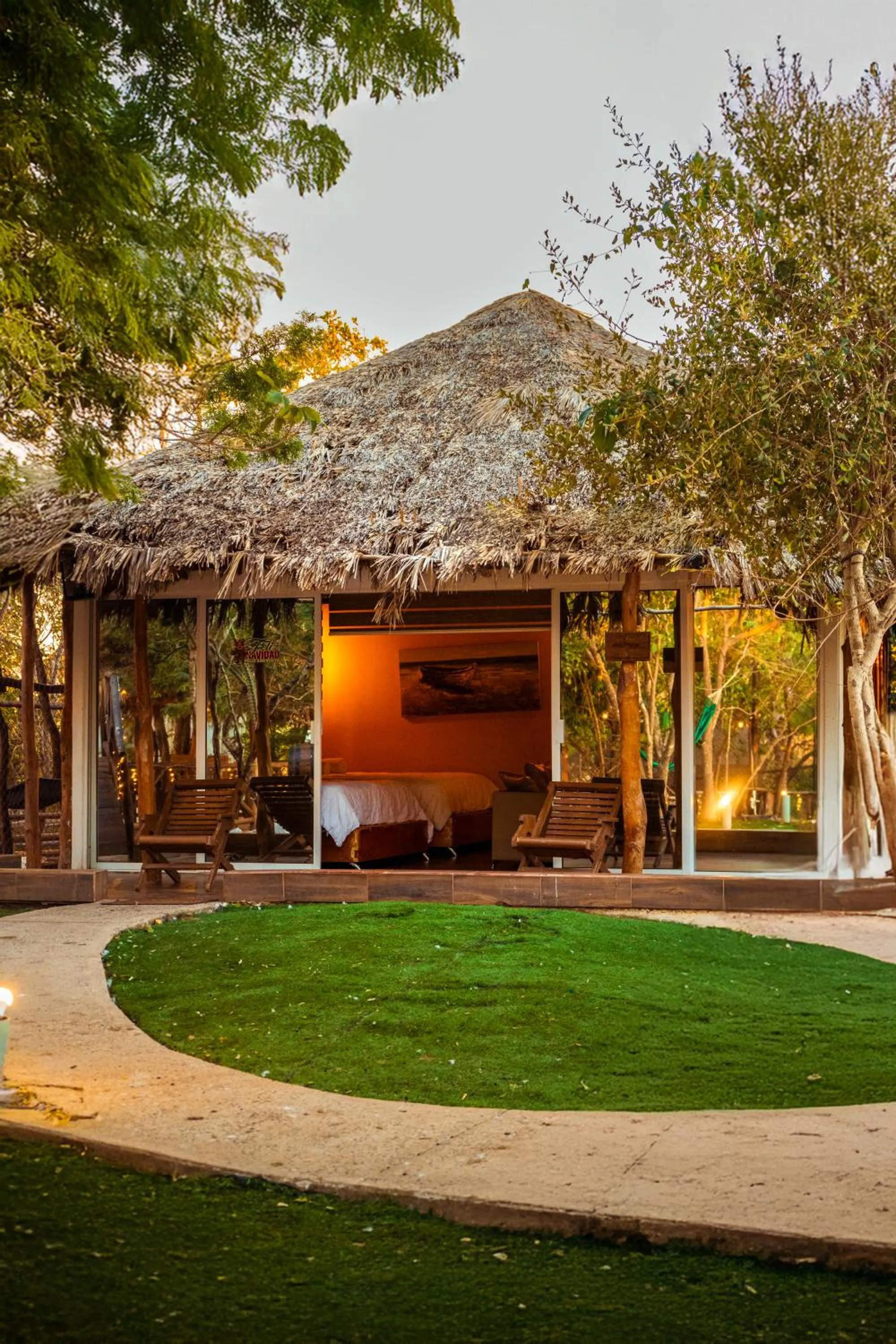 Property building in Palm Valley Cabins