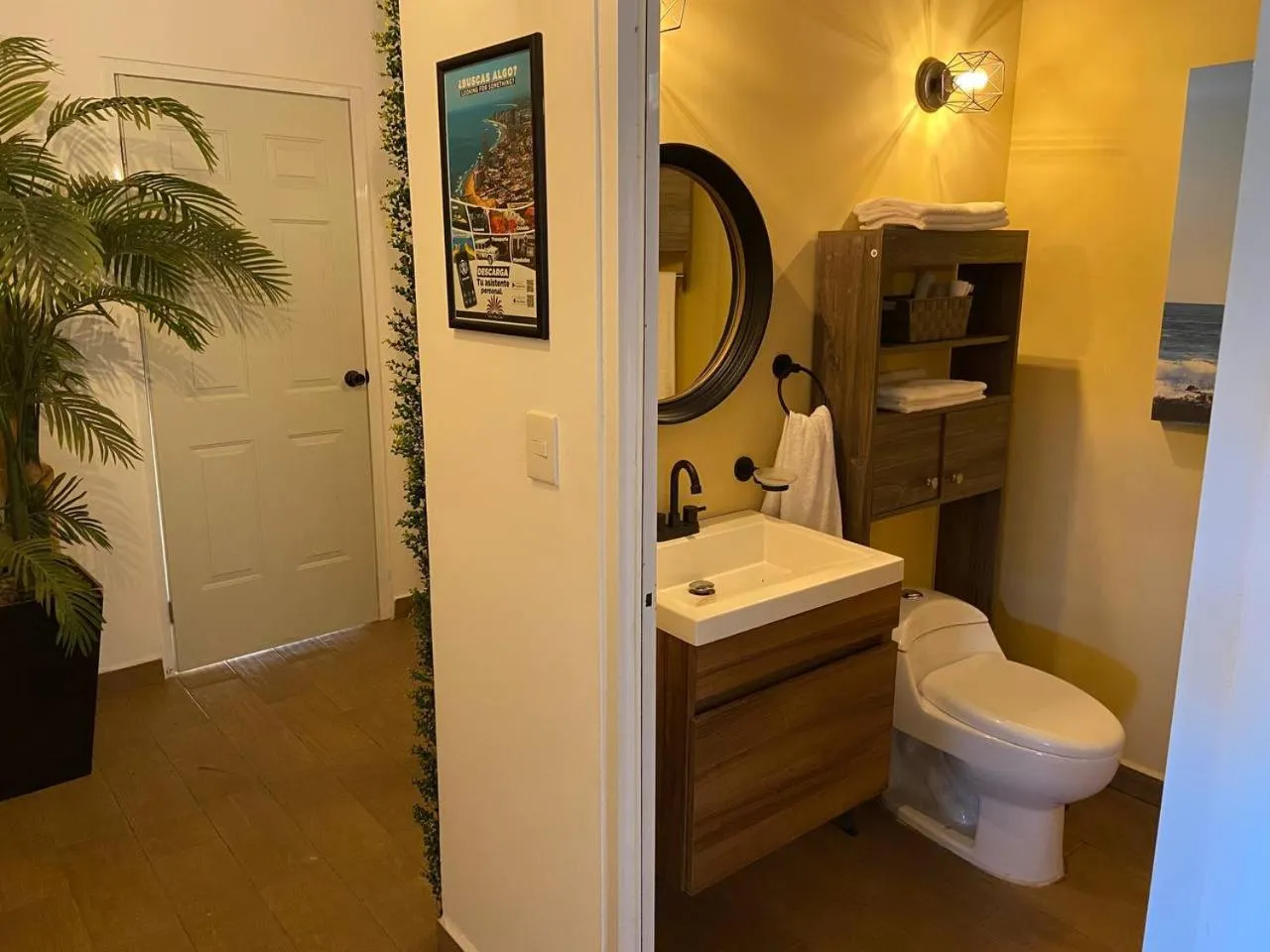 Bathroom in Palm Valley Cabins